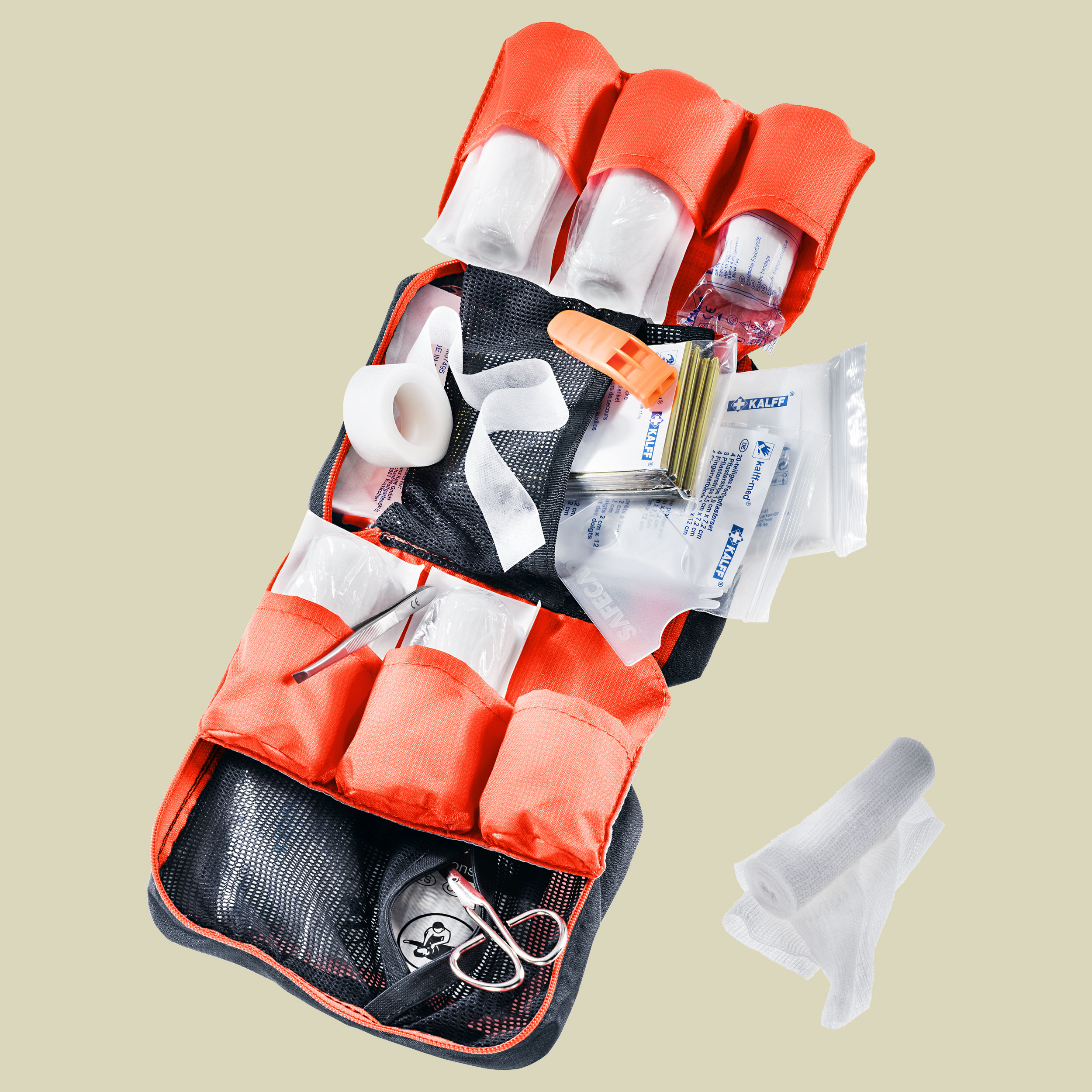First Aid Kit Pro Maße H 16 x B 18 x T 8 cm Farbe papaya