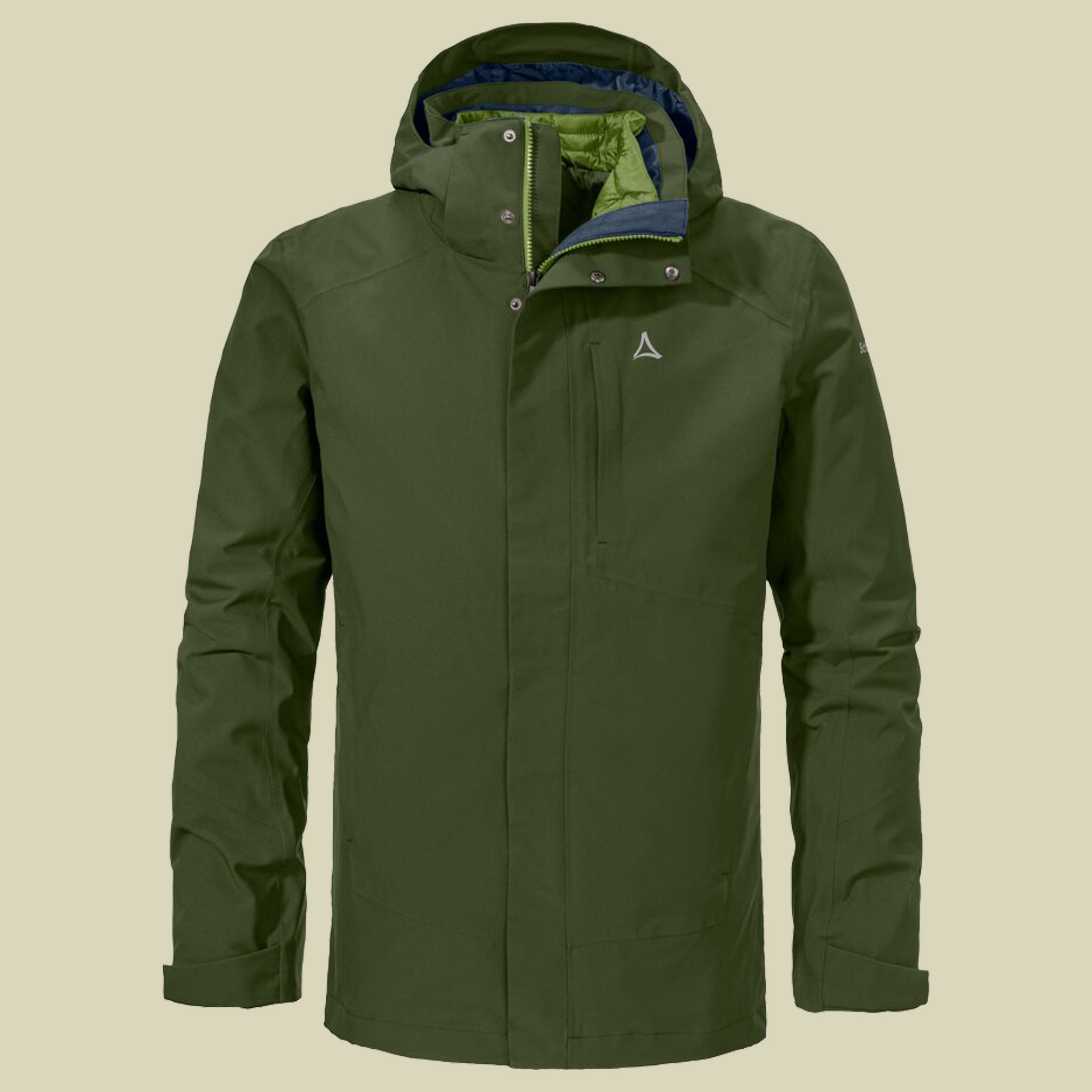 3in1 Jacket Auerspitz Men Größe 56 Farbe loden green