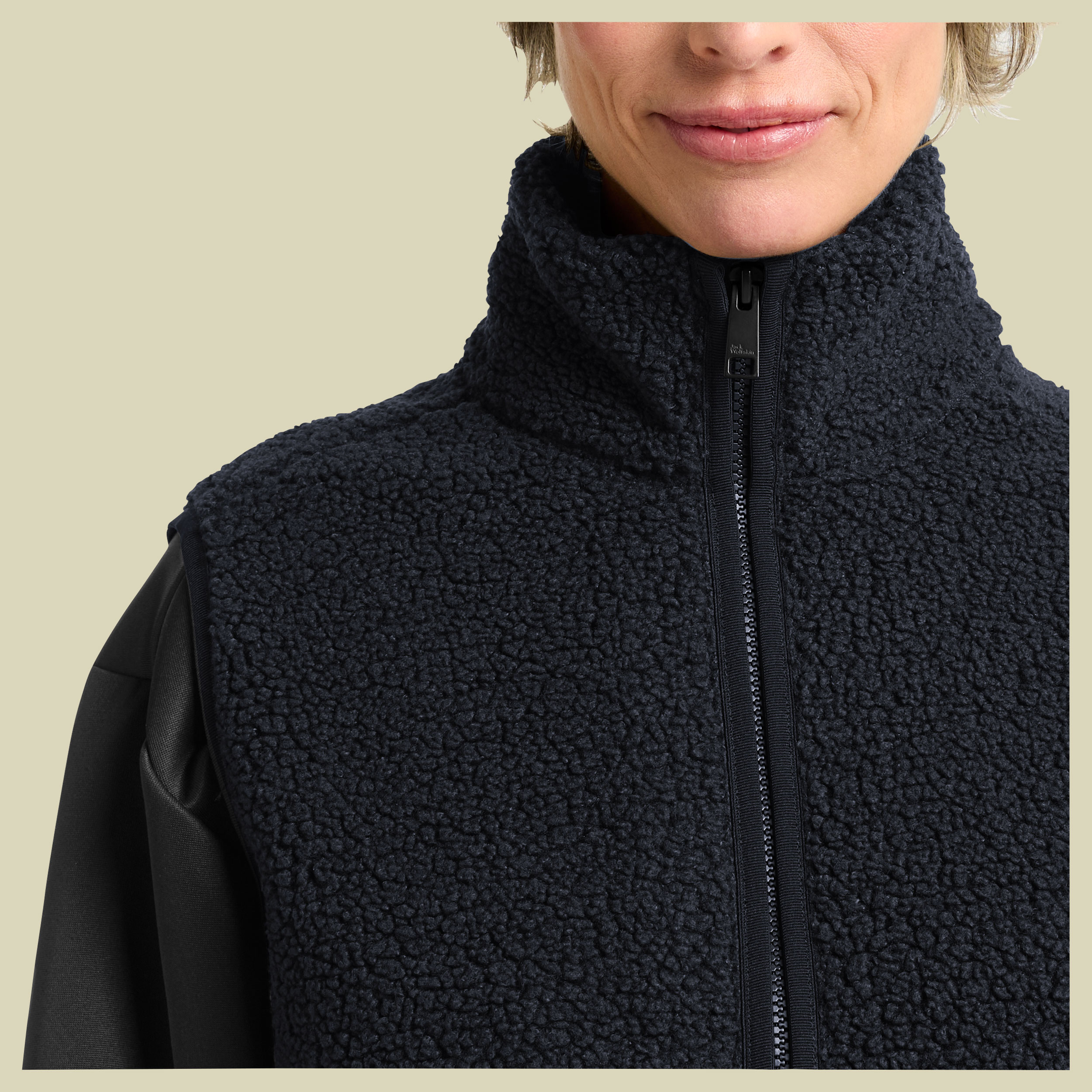 High Curl Vest Women blau XXL - dark navy