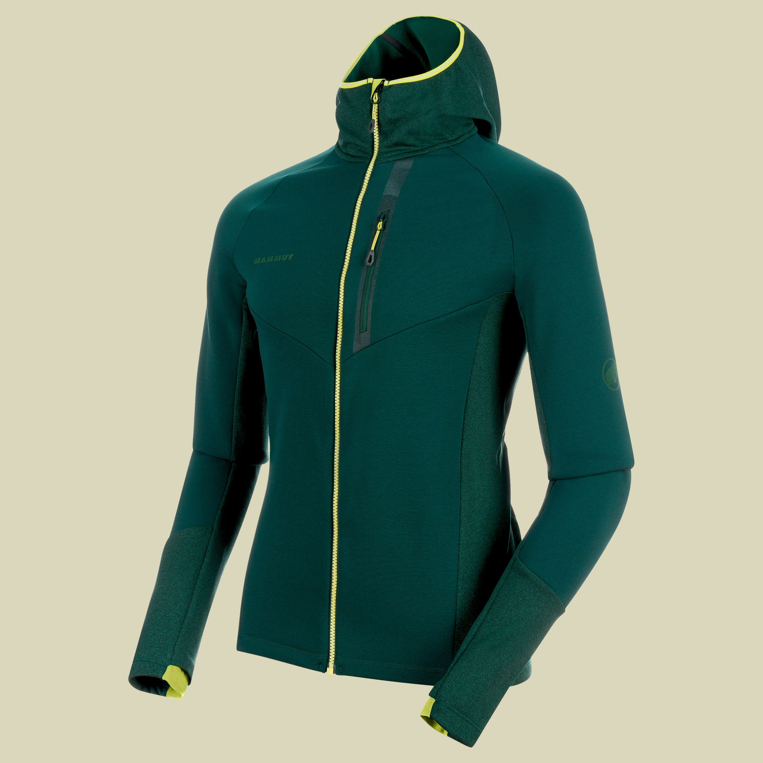 Aconcagua Pro ML Hooded Jacket Men Größe L Farbe dark teal-dark teal melange