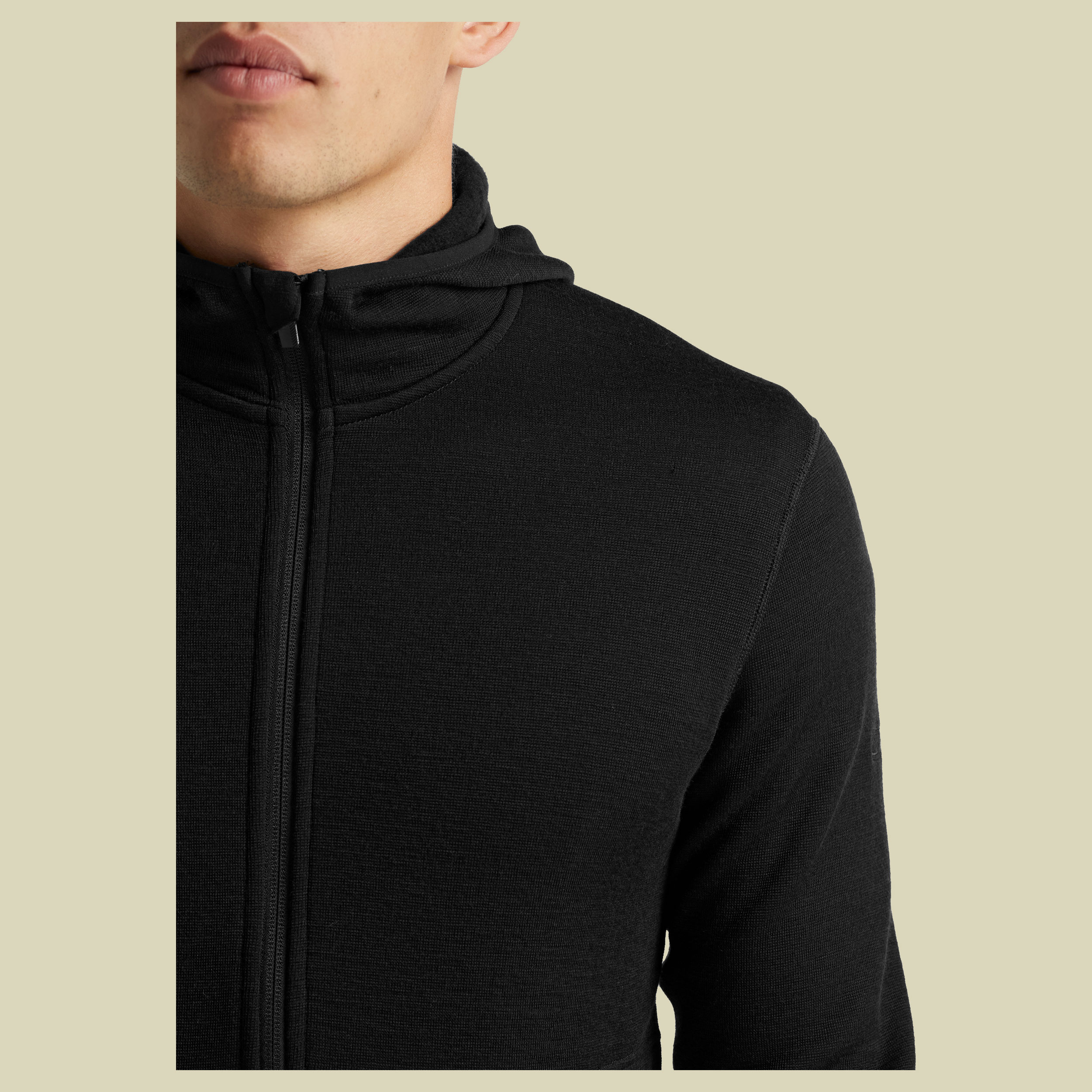 Elemental LS Zip Hood Men Größe L  Farbe black