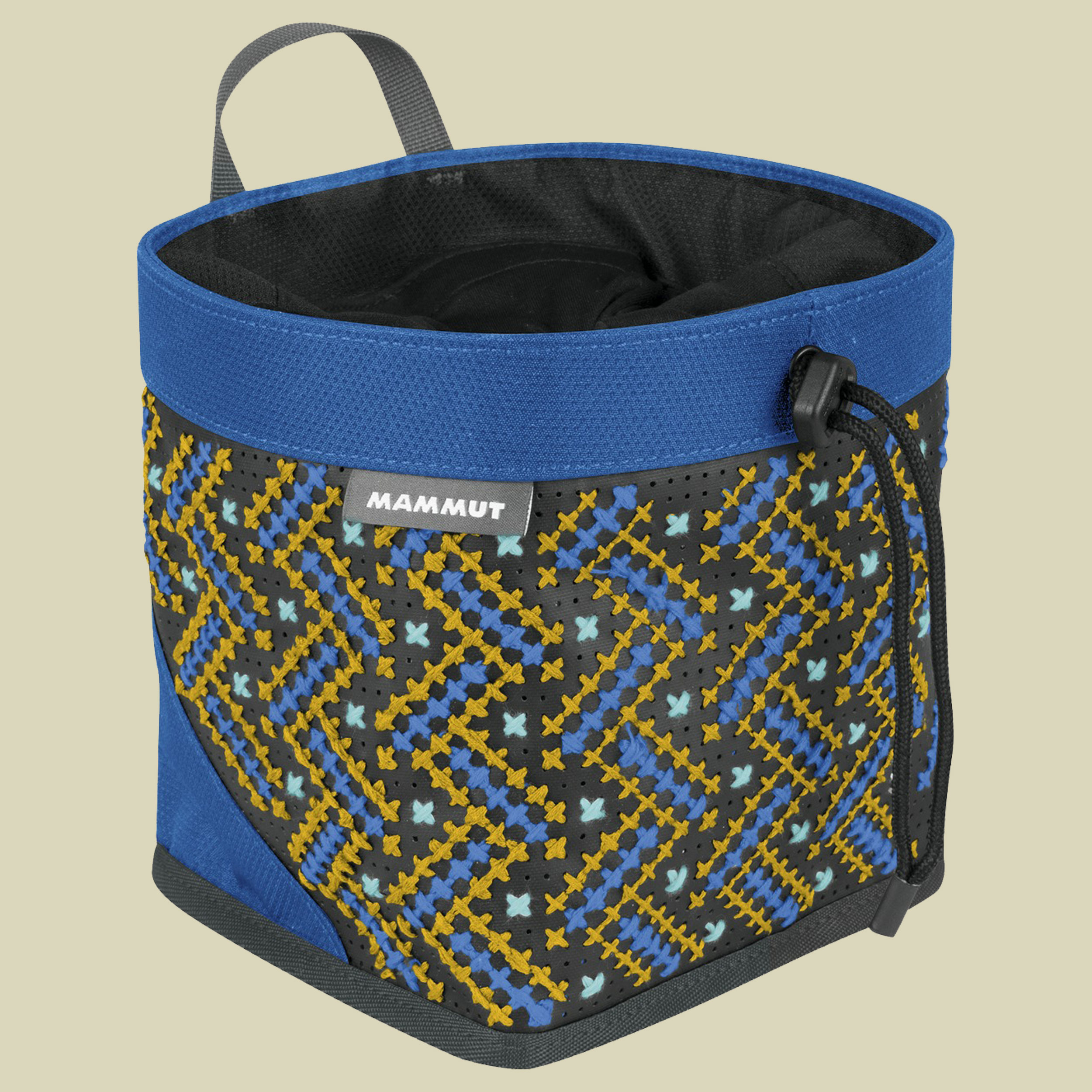 Stitch Boulder Chalk Bag Größe one size Farbe dark cyan-black