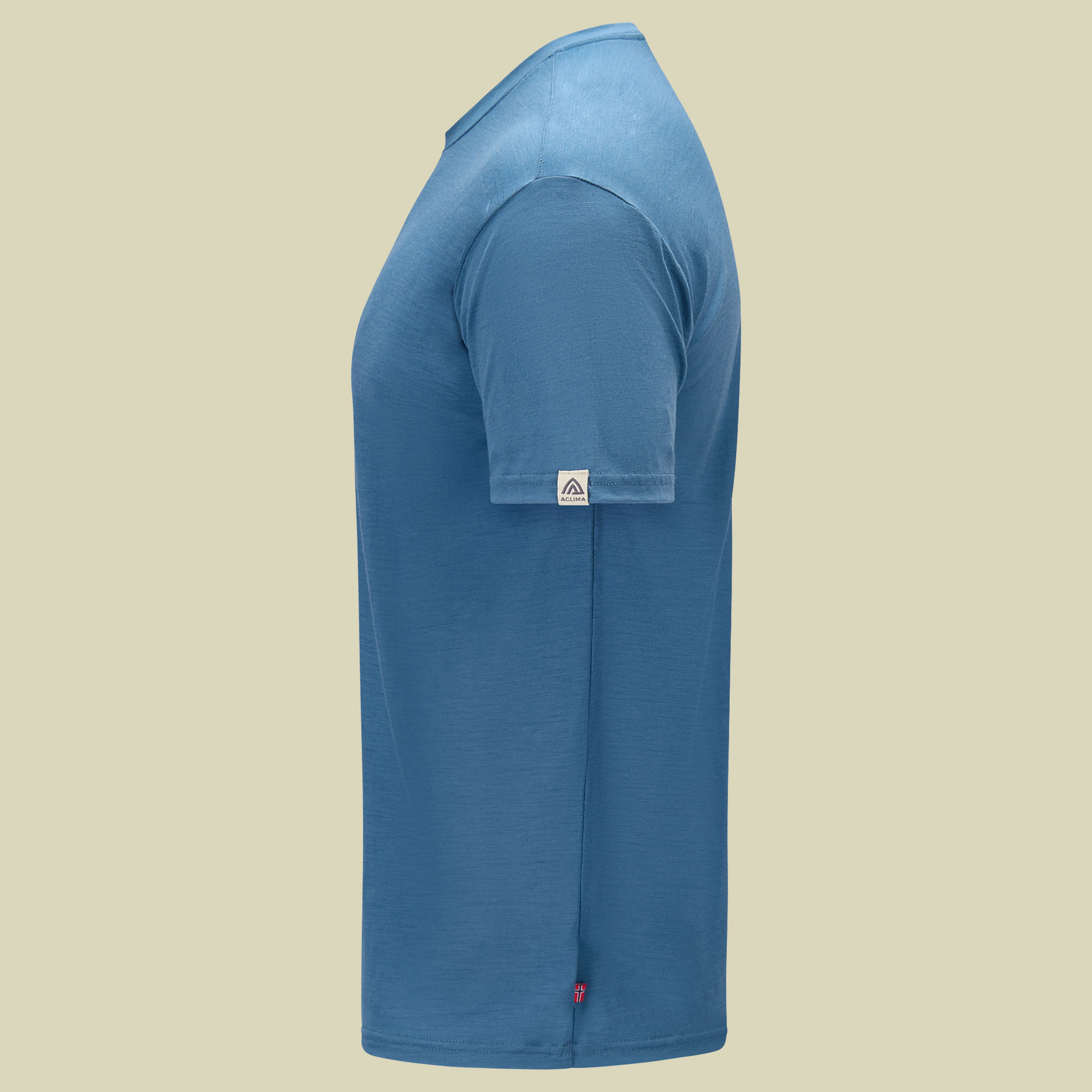LightWool Classic Tee Men L blau1 - blue fusion