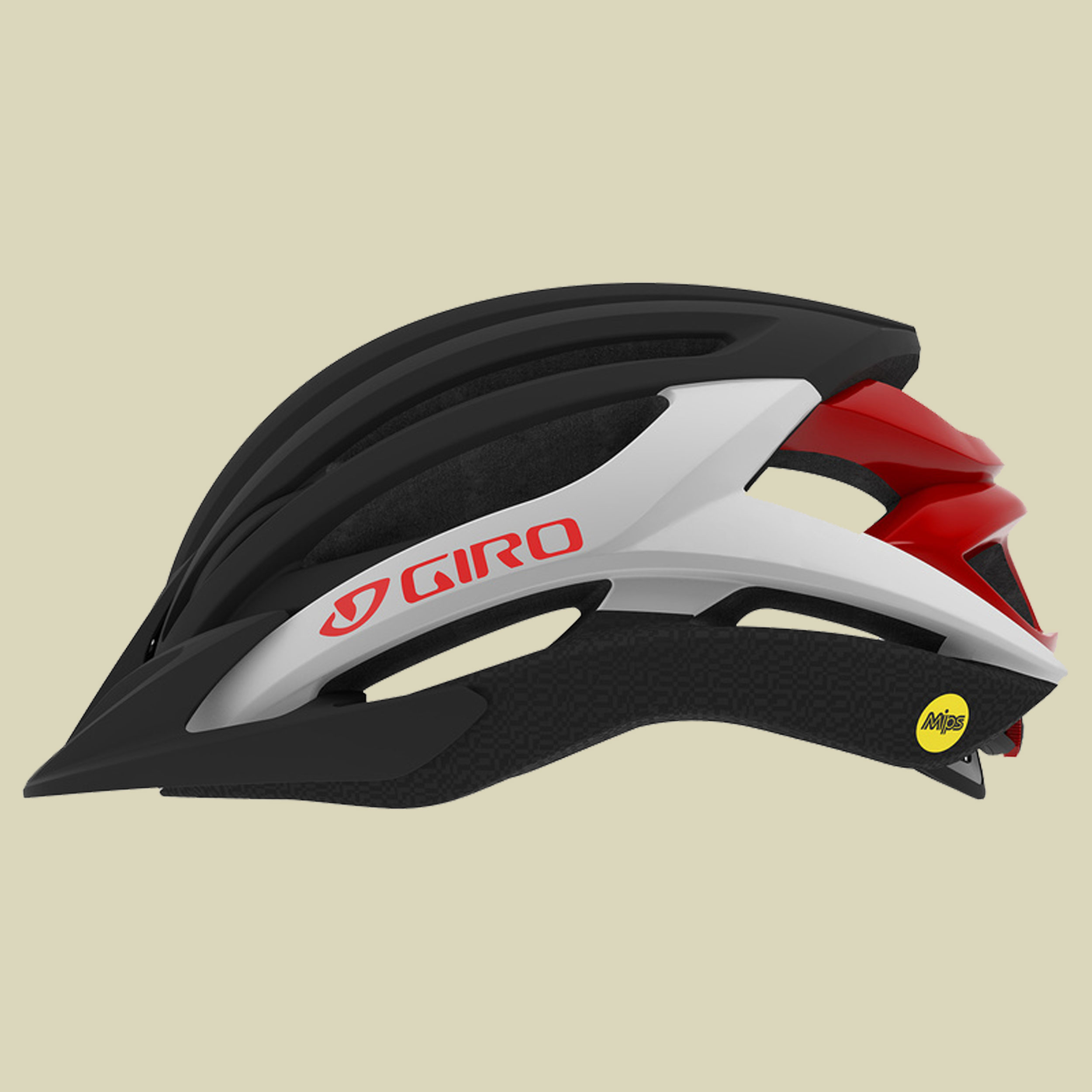 Artex Mips 2022 Kopfumfang L 59-63 cm Farbe mat black/white/red