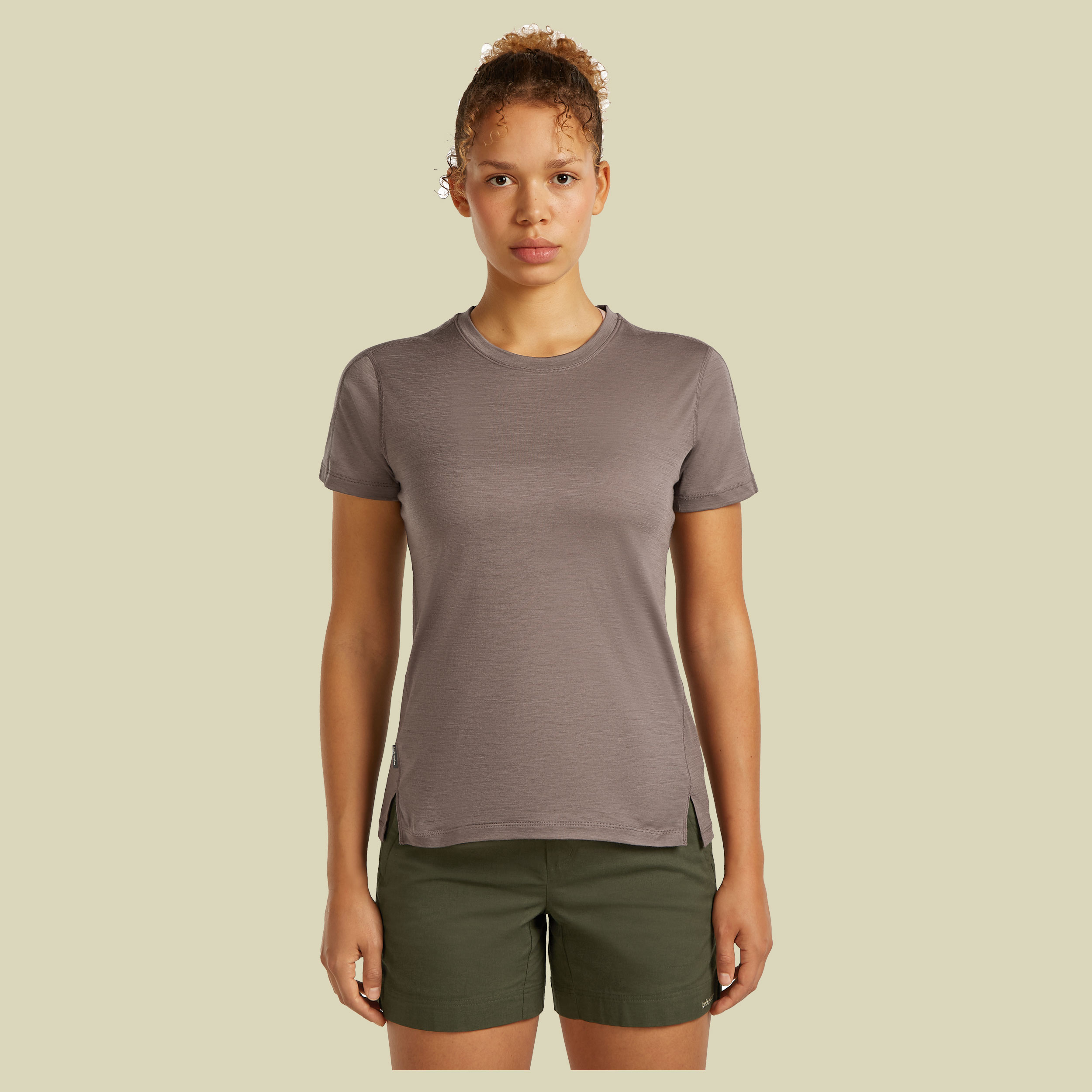 150 MerinoFine Ace SS Tee Women XL braun - porcini