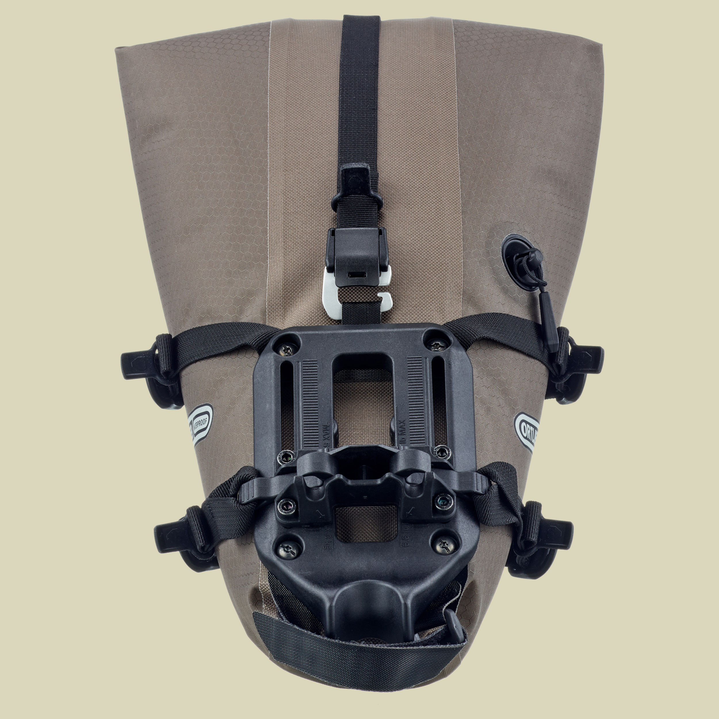 Seat-Pack QR 7,5 L beige - dark sand