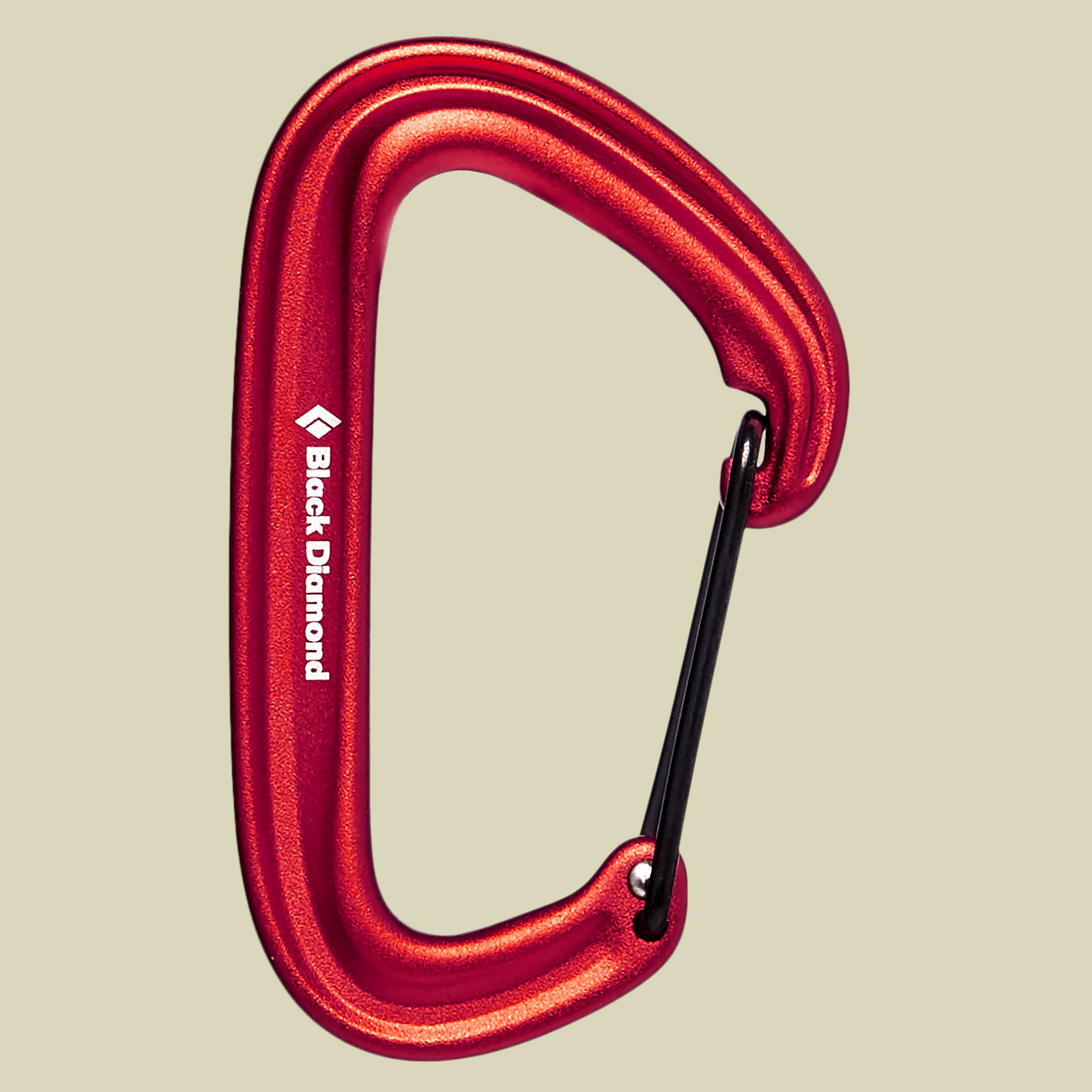 Litewire Carabiner one size rot - red