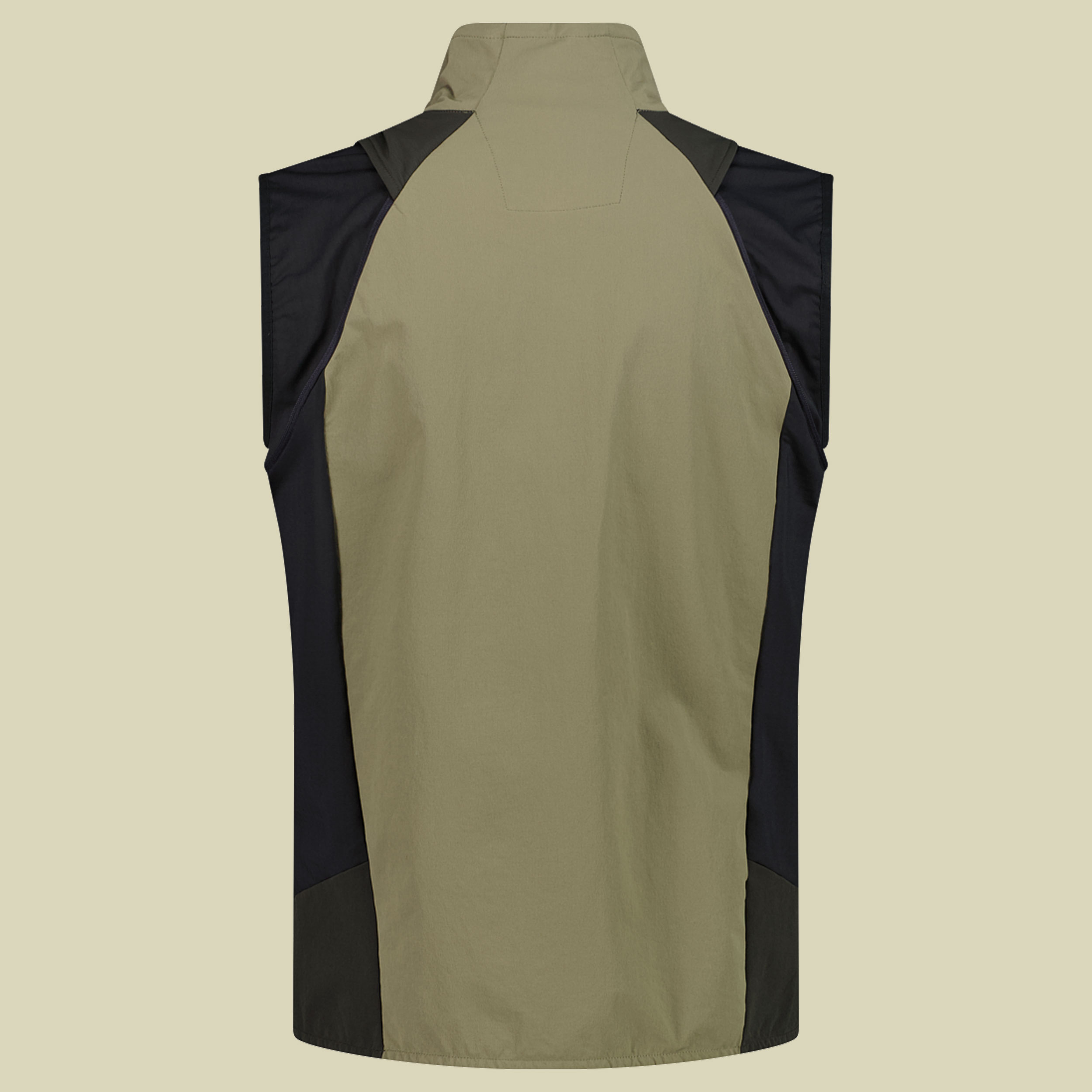 Man Jacket Hybrid with detachable sleeves 56 grün - Farbe sage