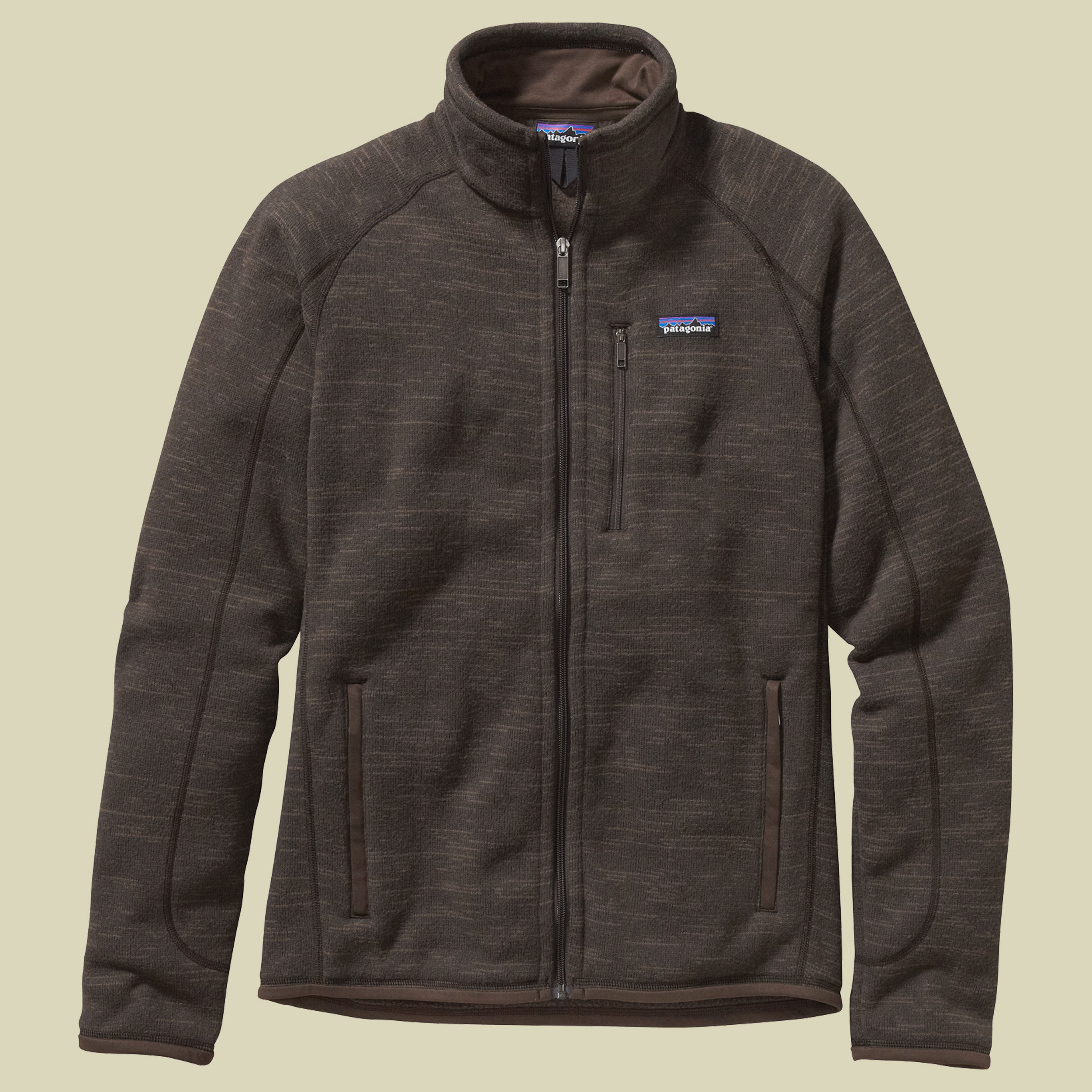 Better Sweater Jacket Men Größe M Farbe Dark Walnut