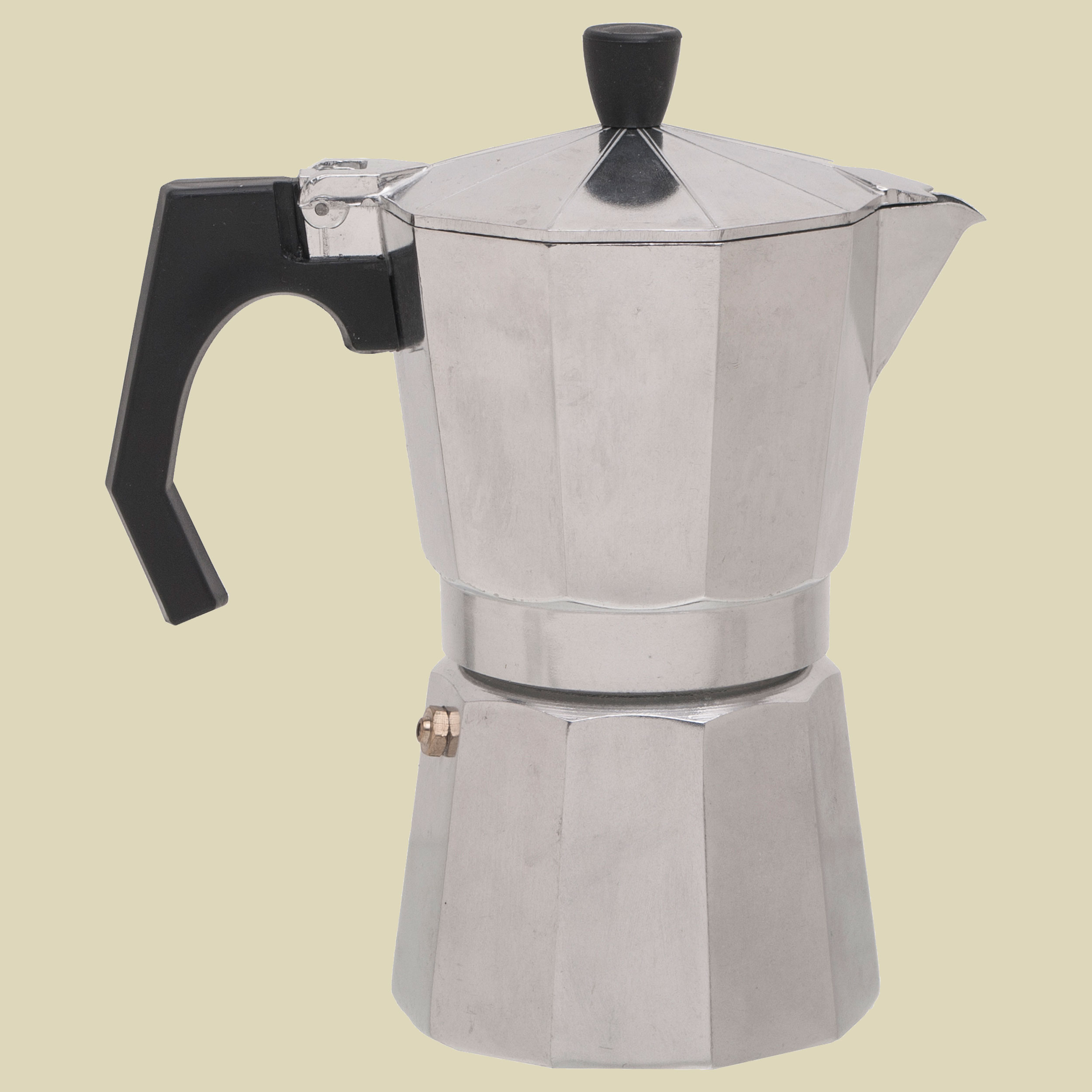 Relags Espresso Maker `Bellanapoli`6 Tassen Version 6 Tassen Farbe Alu natur