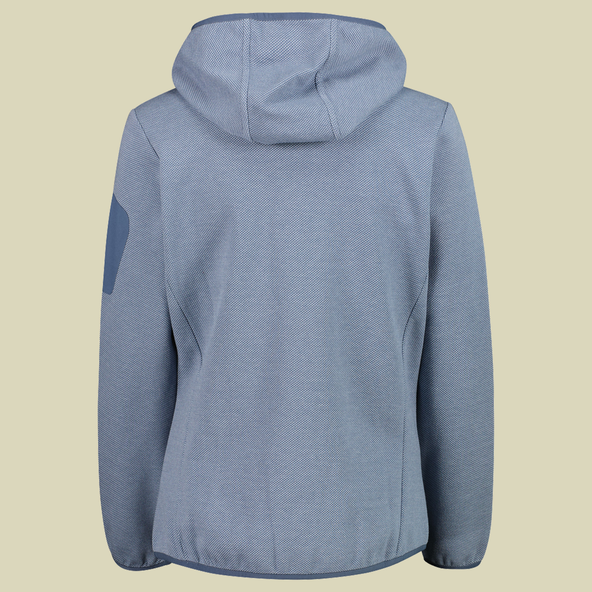 Woman Jacket Fix Hood 34H6376 36 blau - Farbe space-sky blue