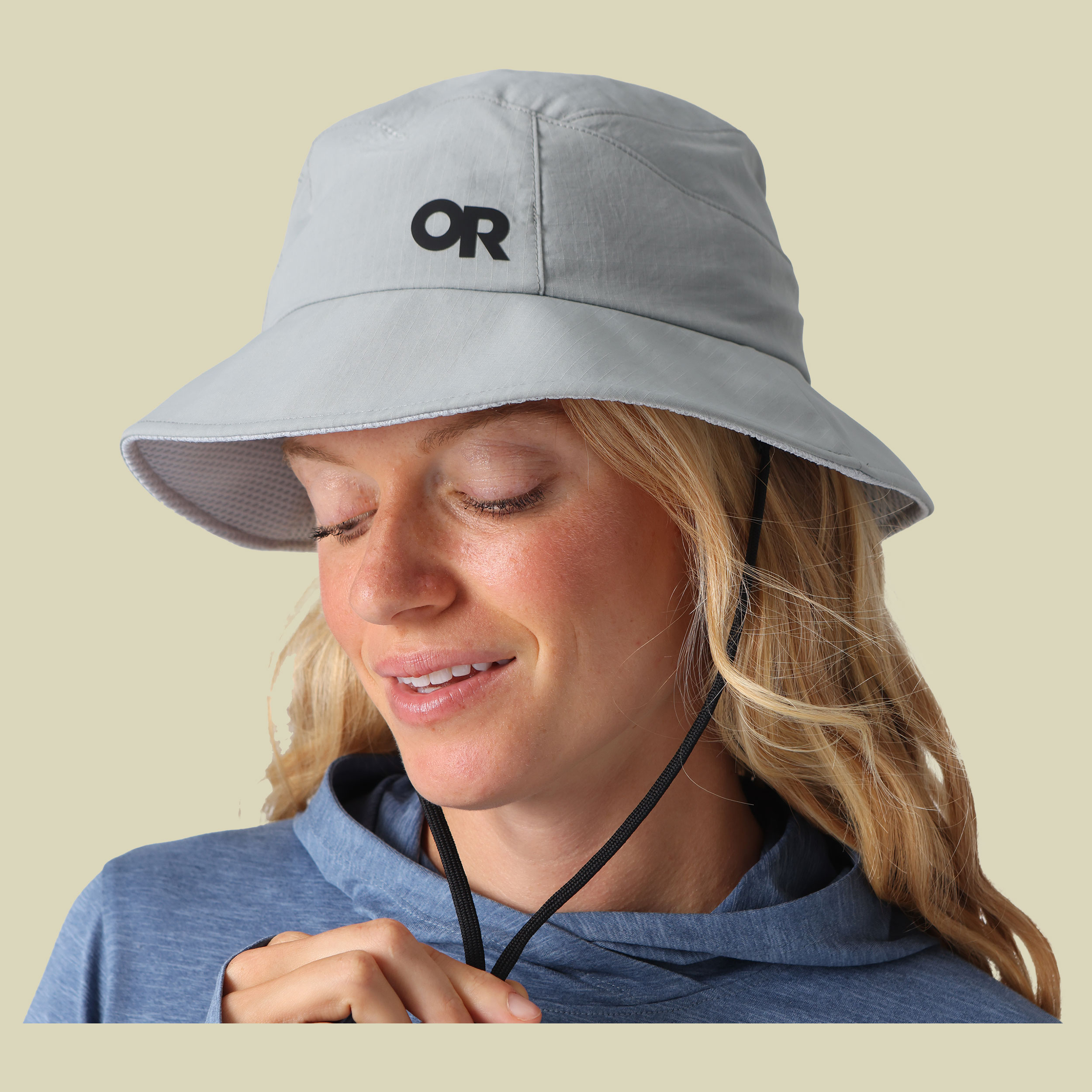 Sun Bucket grau1 XL - light pewter