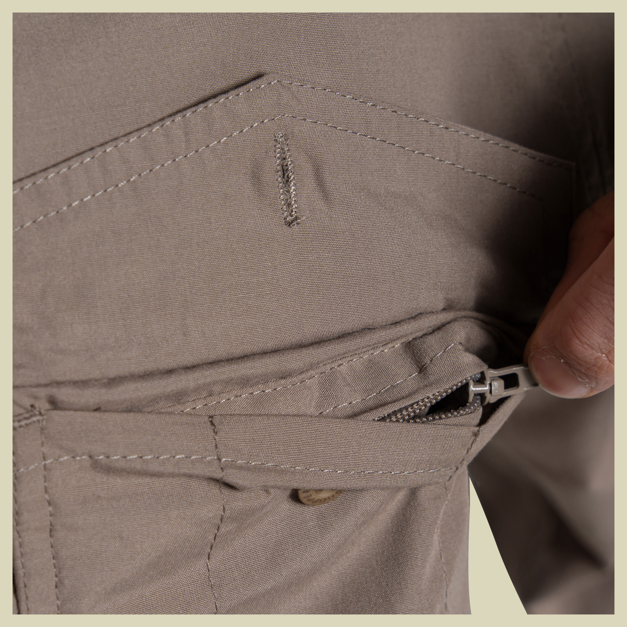 Kiwi II Long Sleeved Shirt Men XXL braun - pebble