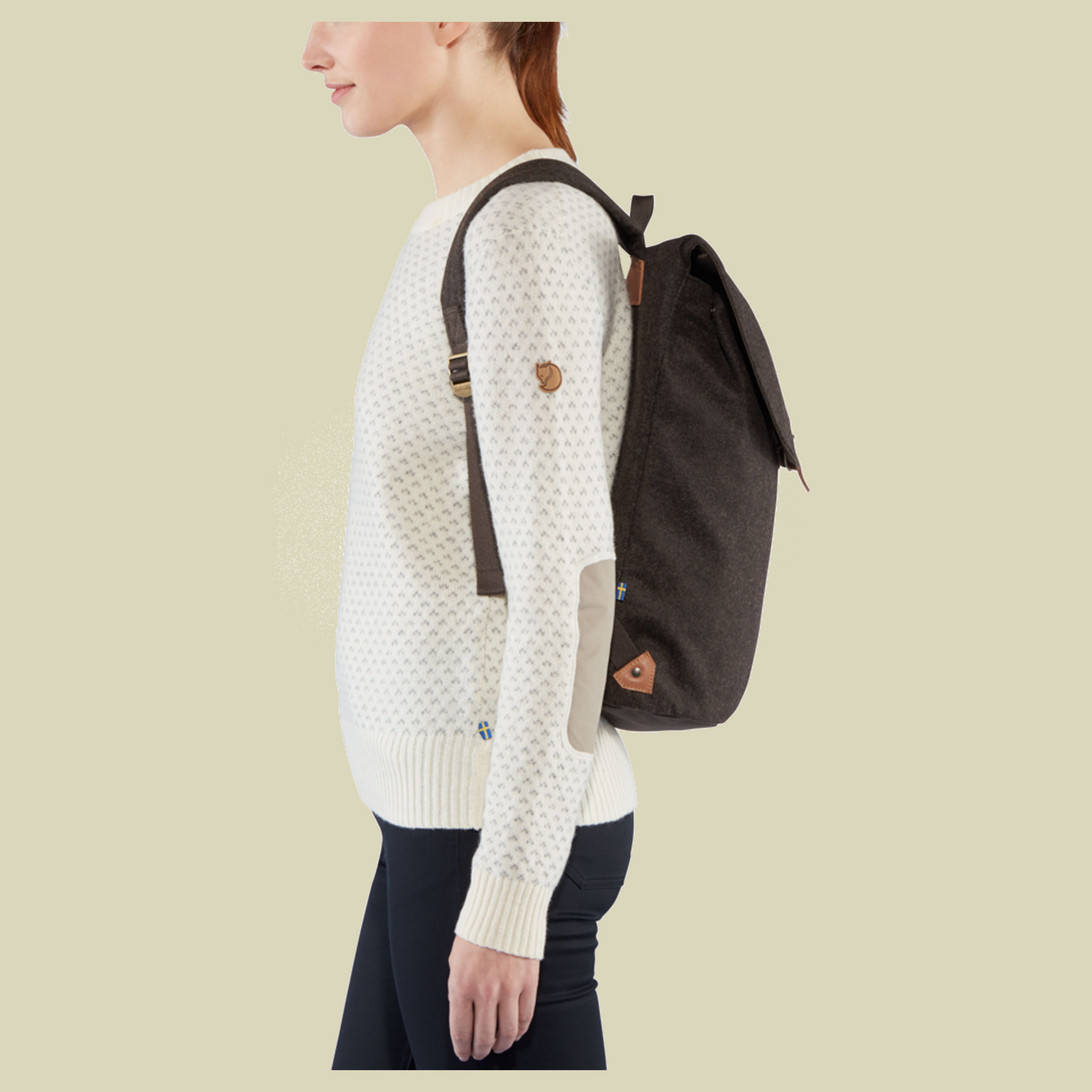 Norrvage Foldsack Volumen 16 Farbe brown