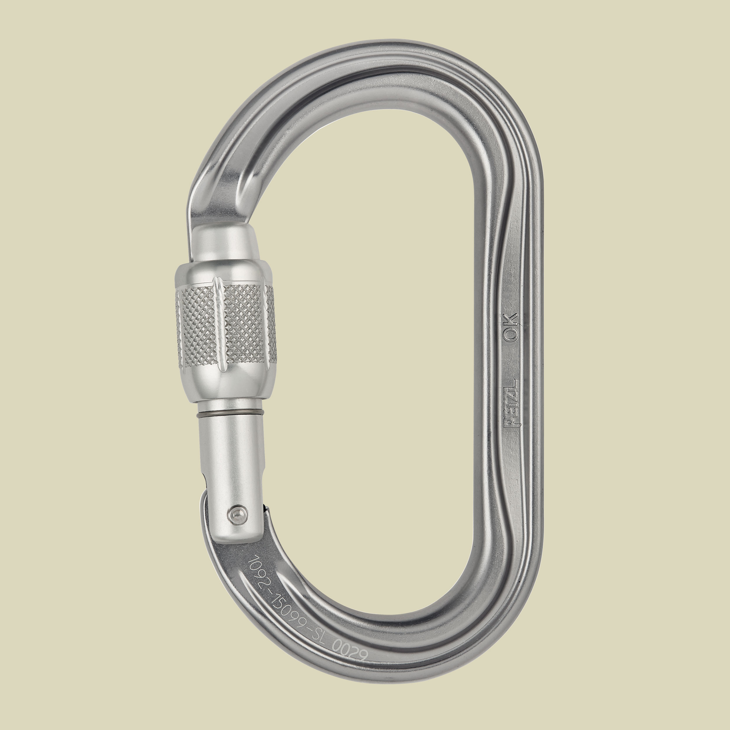 OK Srew-Lock ovaler Karabiner