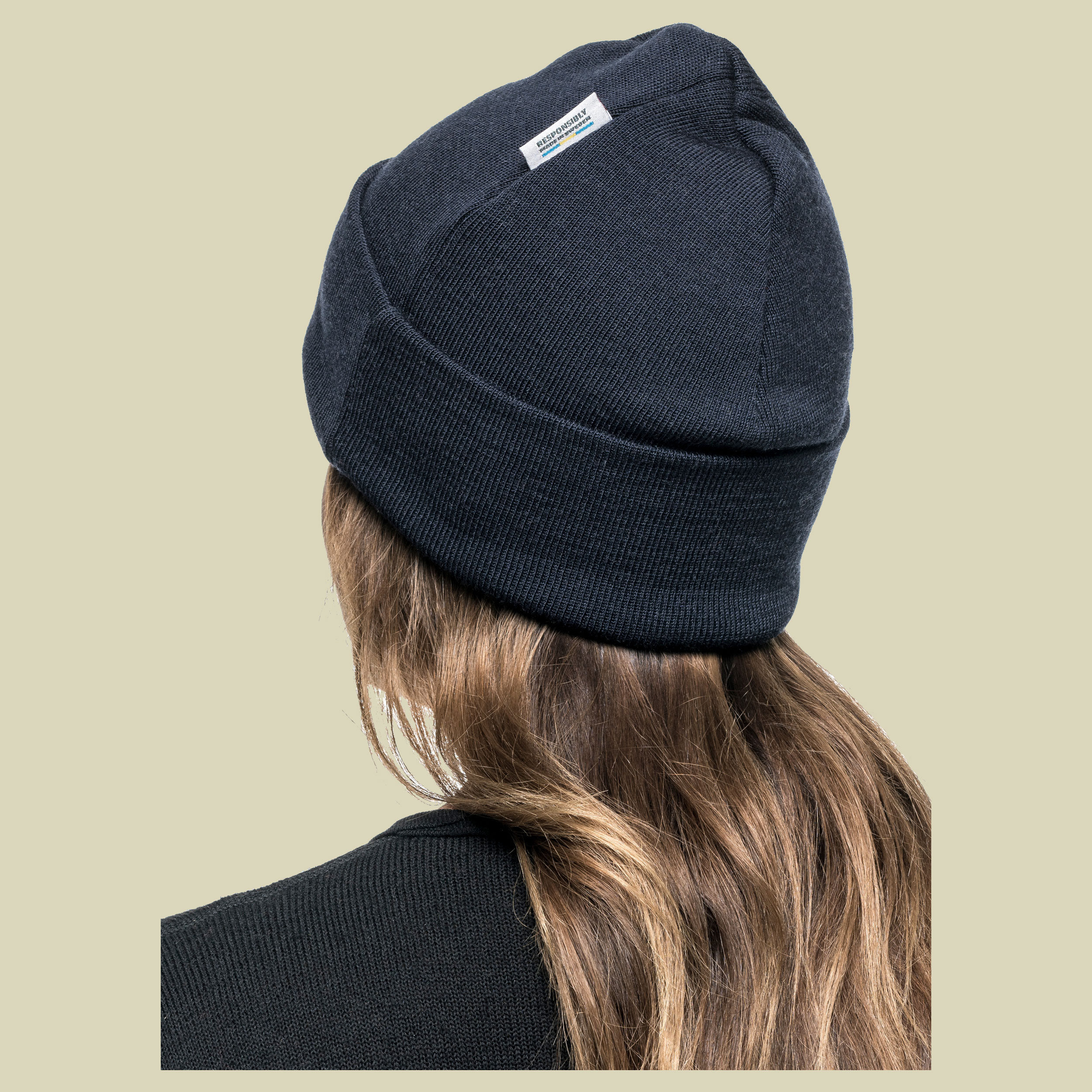 Beanie Classic one size blau - Farbe dark navy