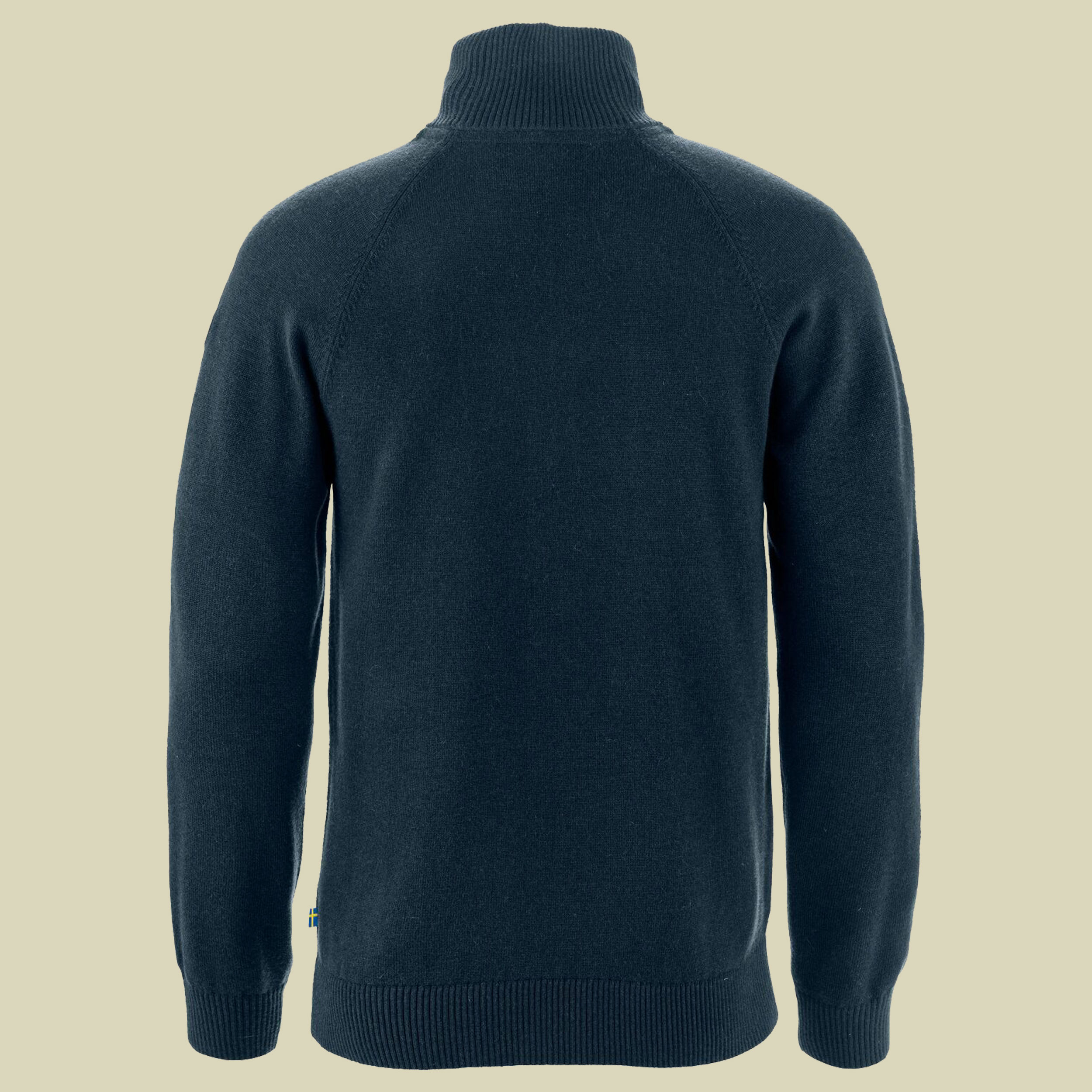 Övik Lite Half Zip Men blau-XL - dark navy
