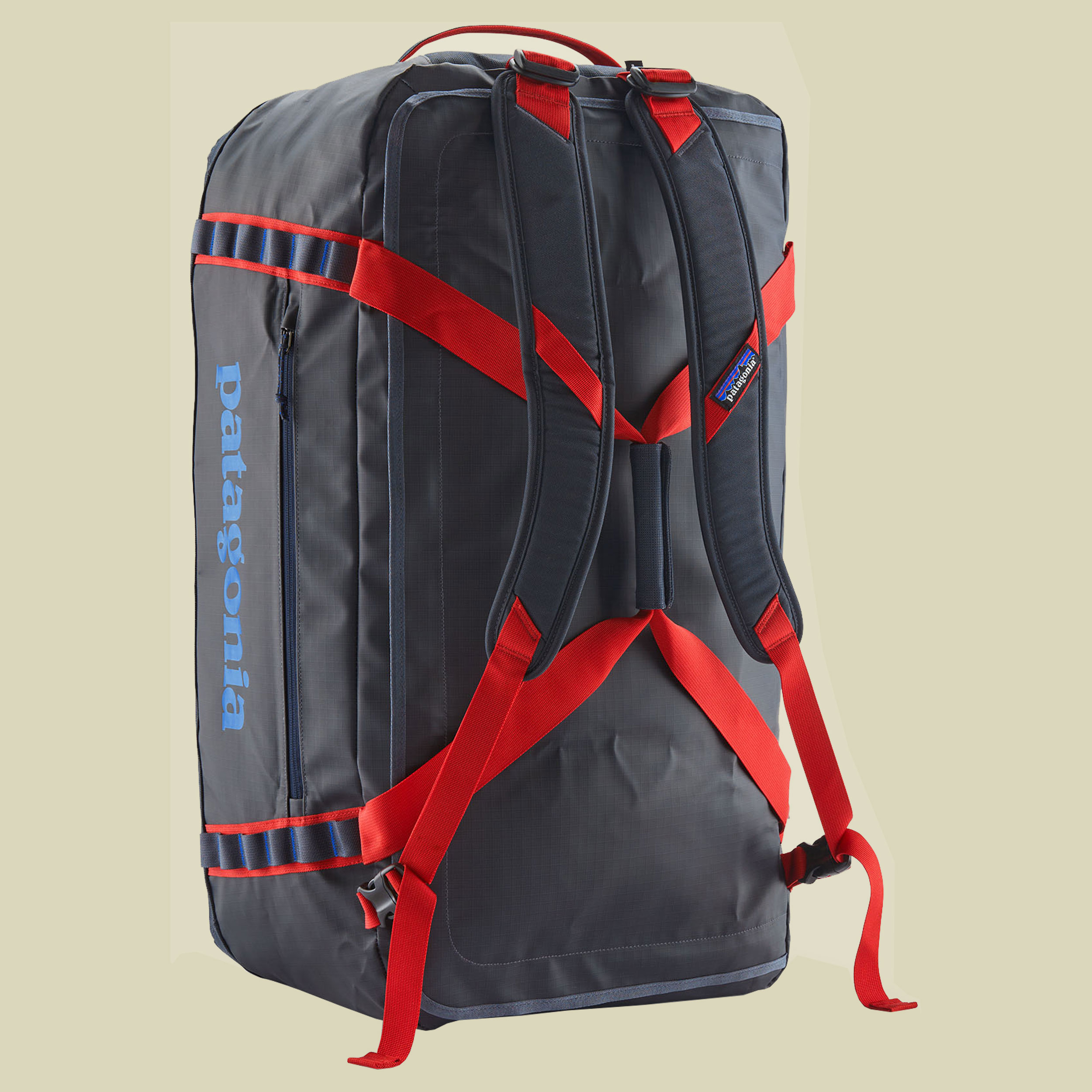 Black Hole Duffel 70L 70L blau - smolder blue w/amanita red