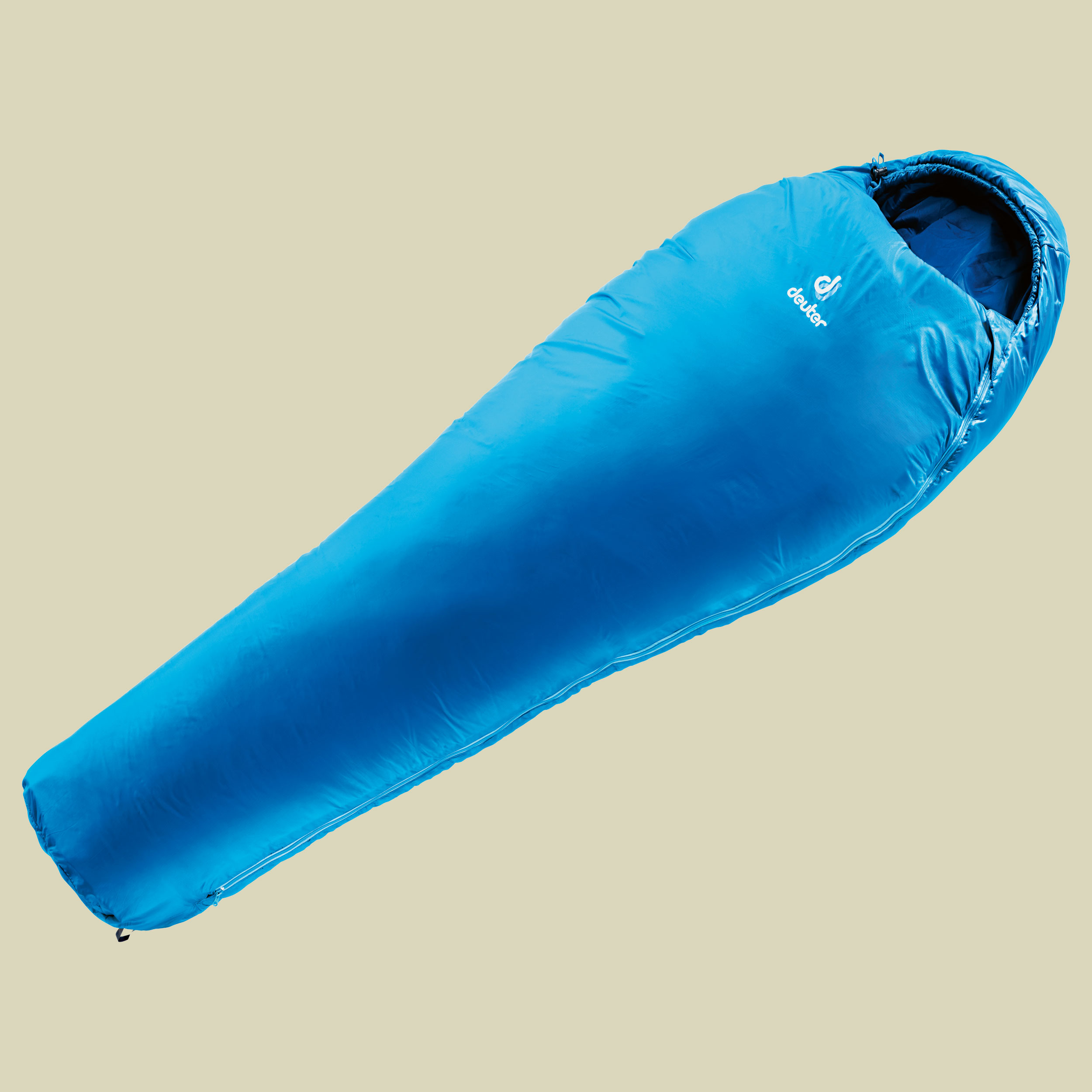 Orbit plus 0 Grad bis Körpergröße 200 cm (L) Farbe bay-steel, Reißverschluss rechts