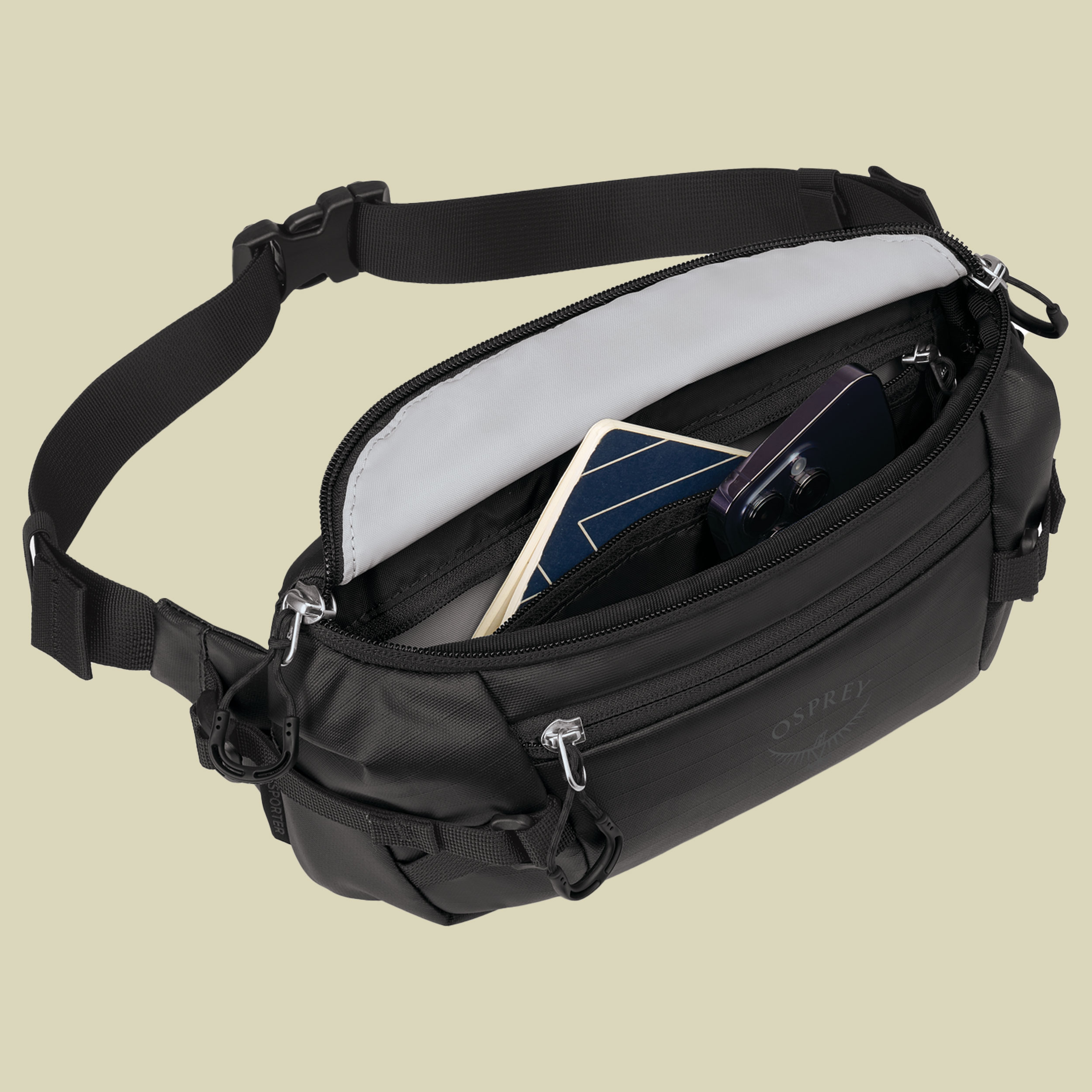 Transporter Waist Pack 3 schwarz - raven black