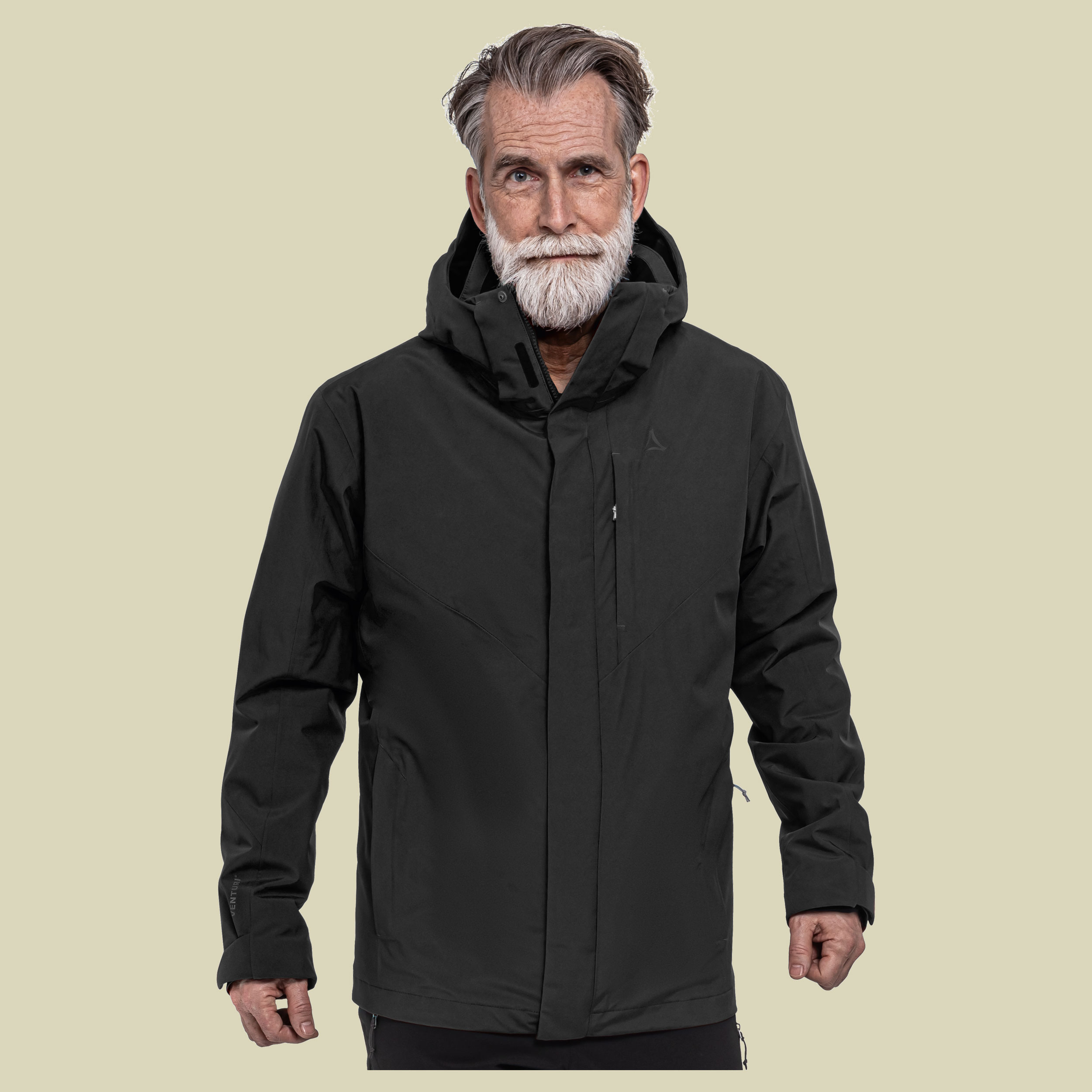 3in1 Jacket Style Tamina Men 54 schwarz - black