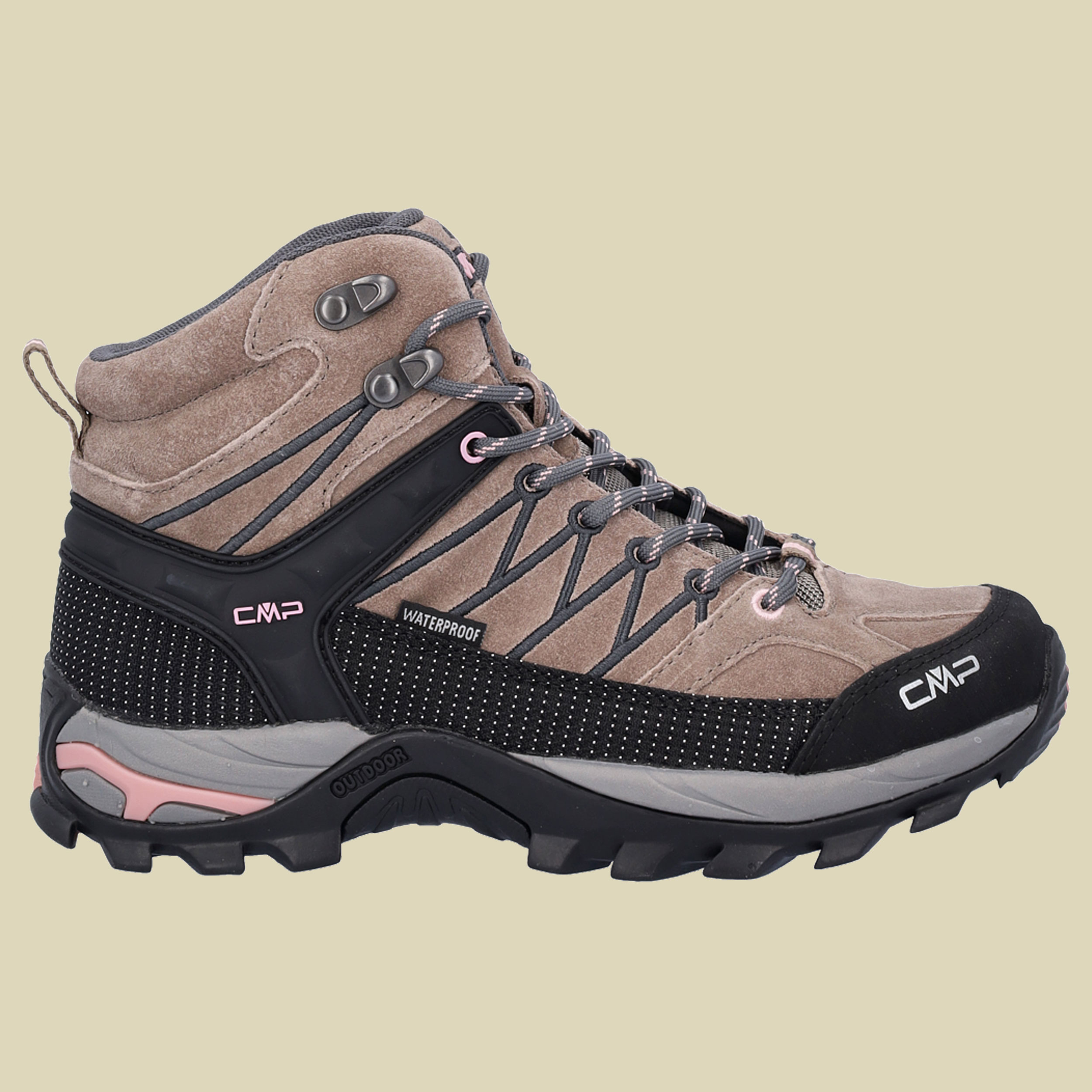 Rigel Mid WMN Trekking Shoes WP Women Größe 38 Farbe P430 cenere