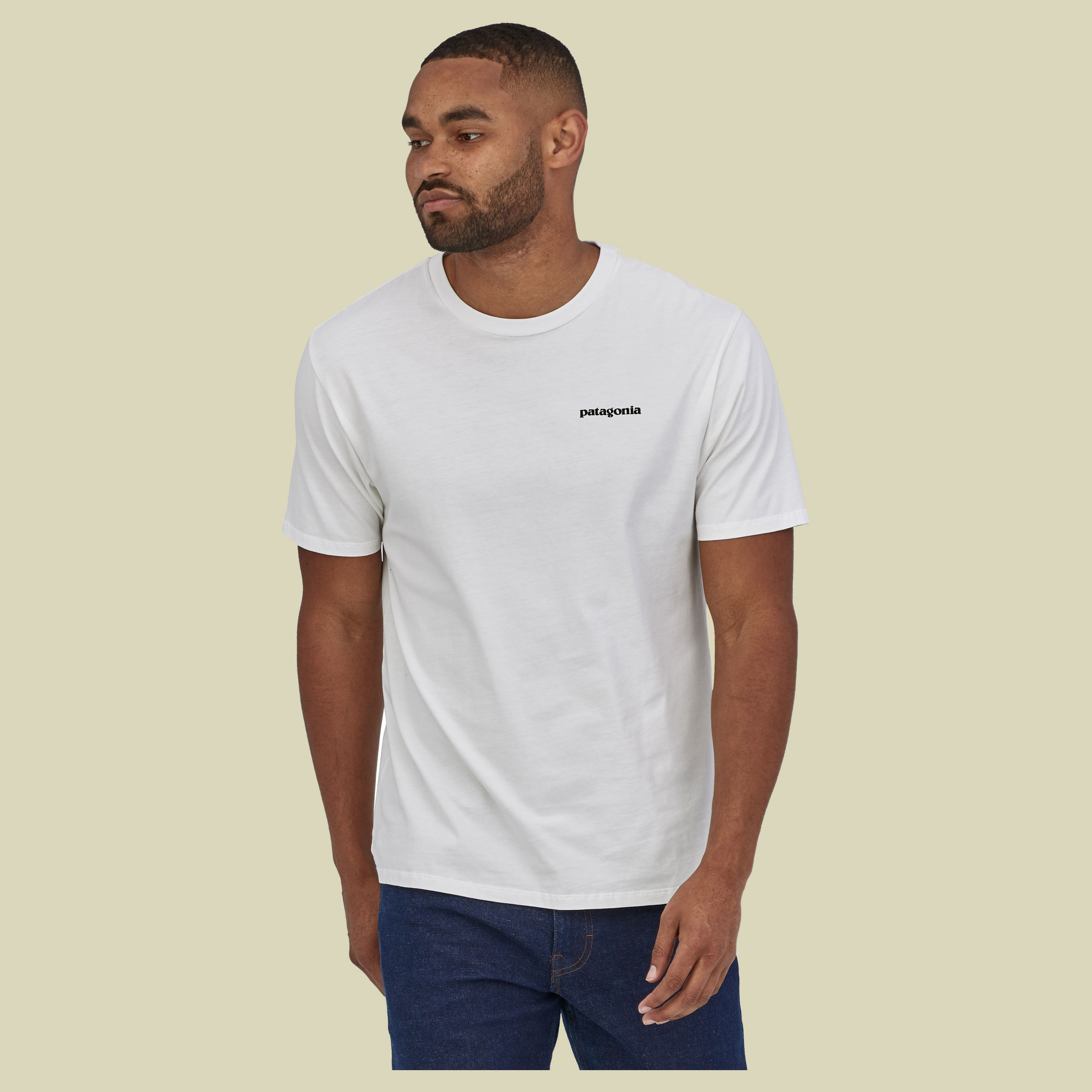 P-6 Mission Organic T-Shirt Men Größe S Farbe white