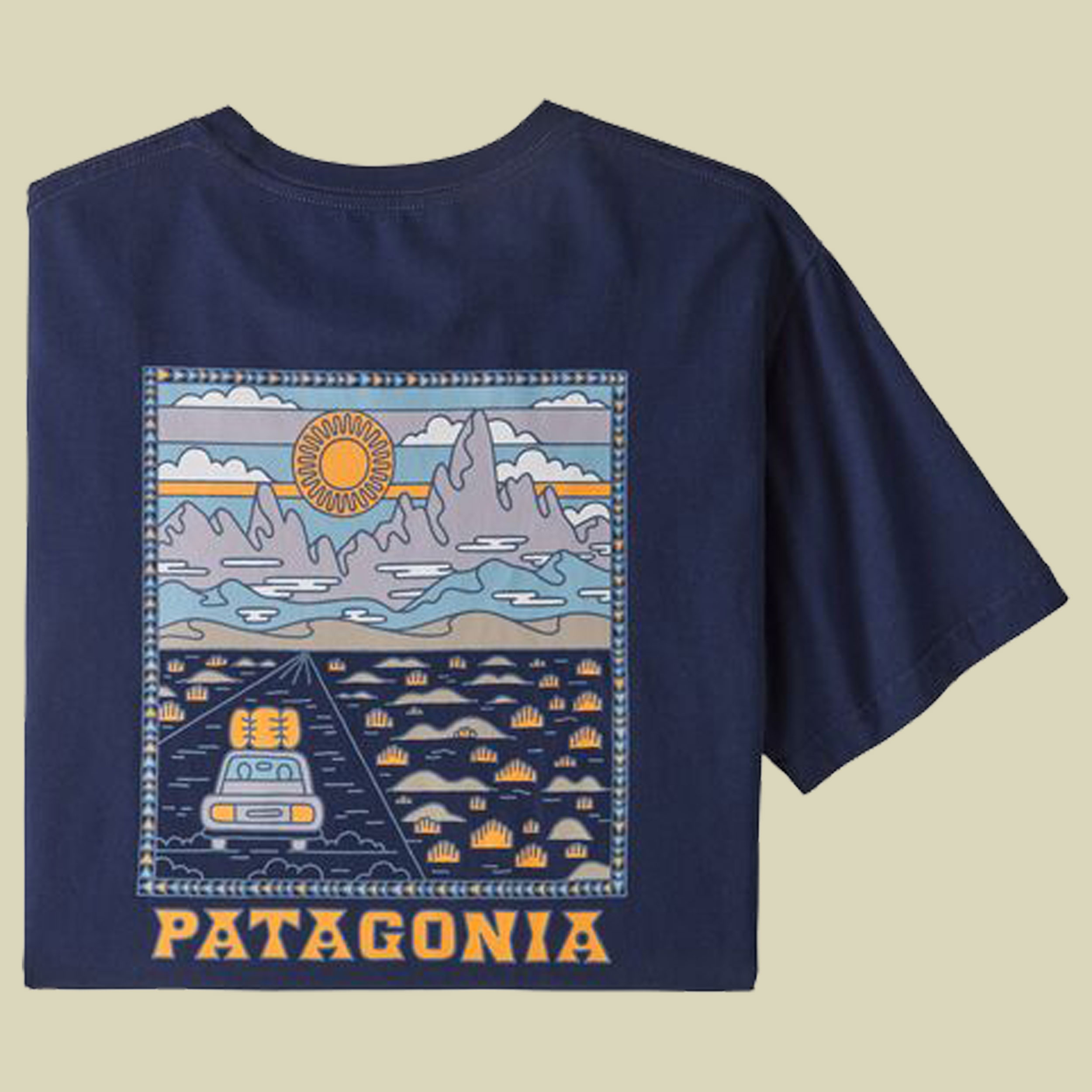 Summit Road Organic T-Shirt Men Größe XXL Farbe classic navy
