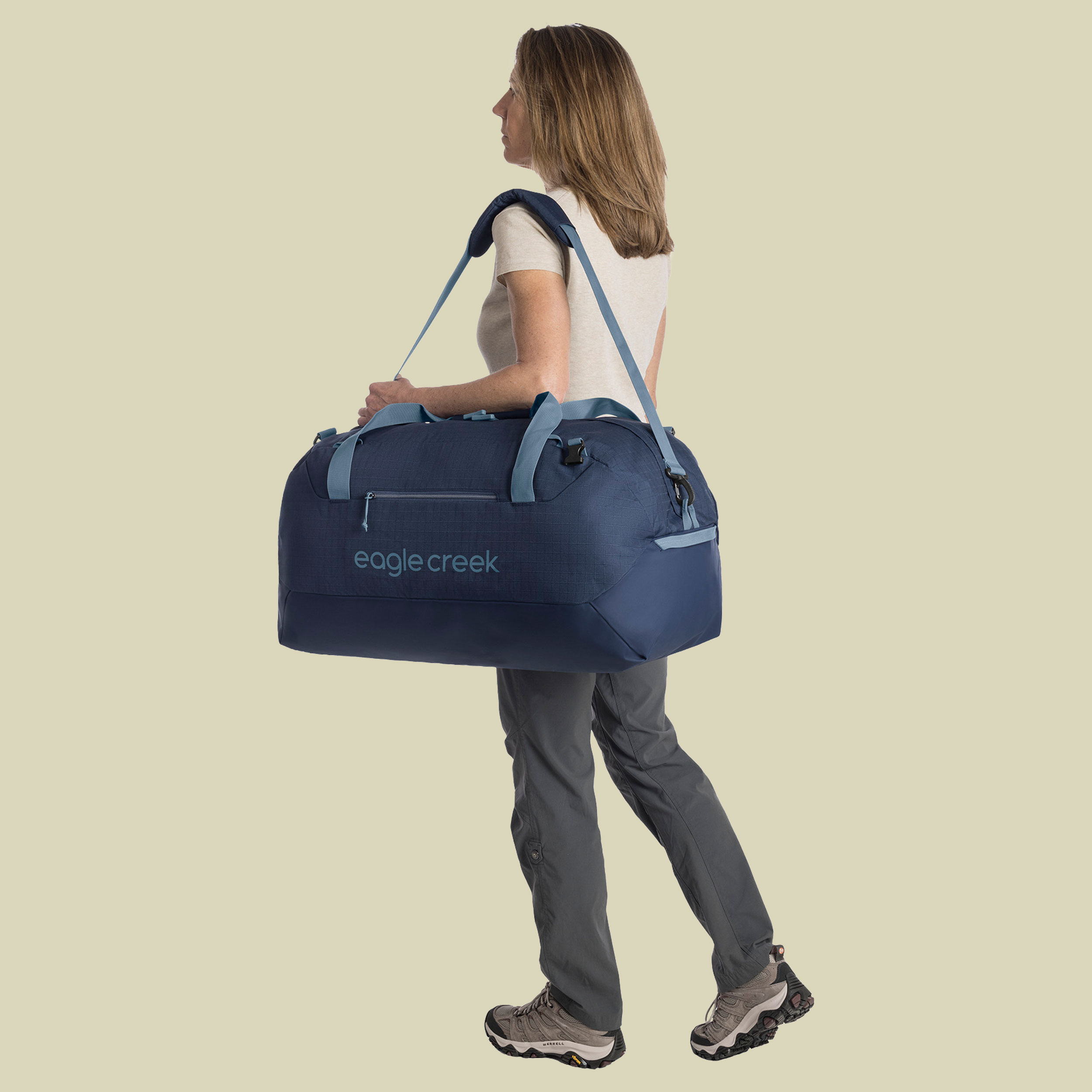 No Matter What Duffel blau 90L - pilot blue