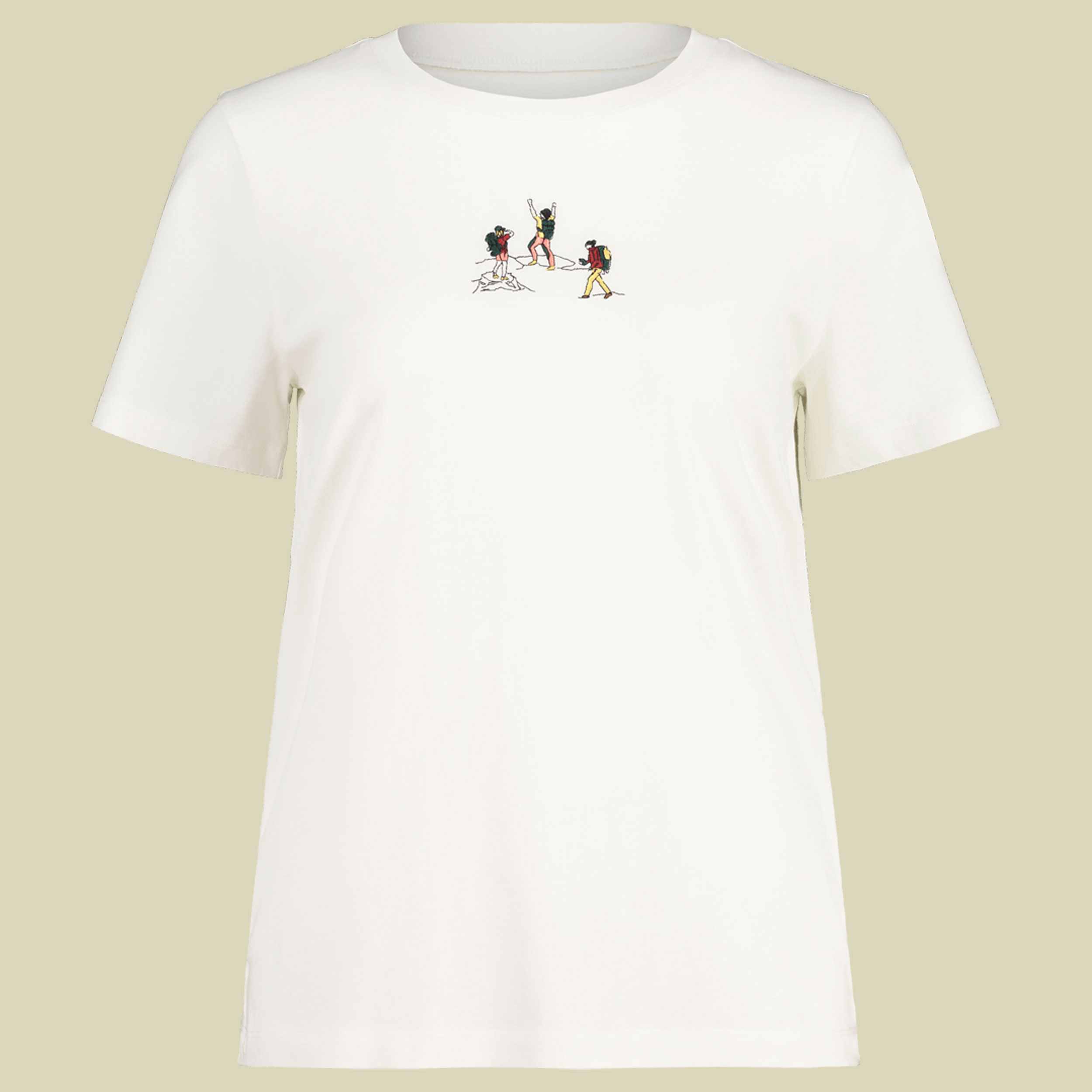 ChapieuxM. Organic Cotton Tee Women Größe XS Farbe glacier milk mountain