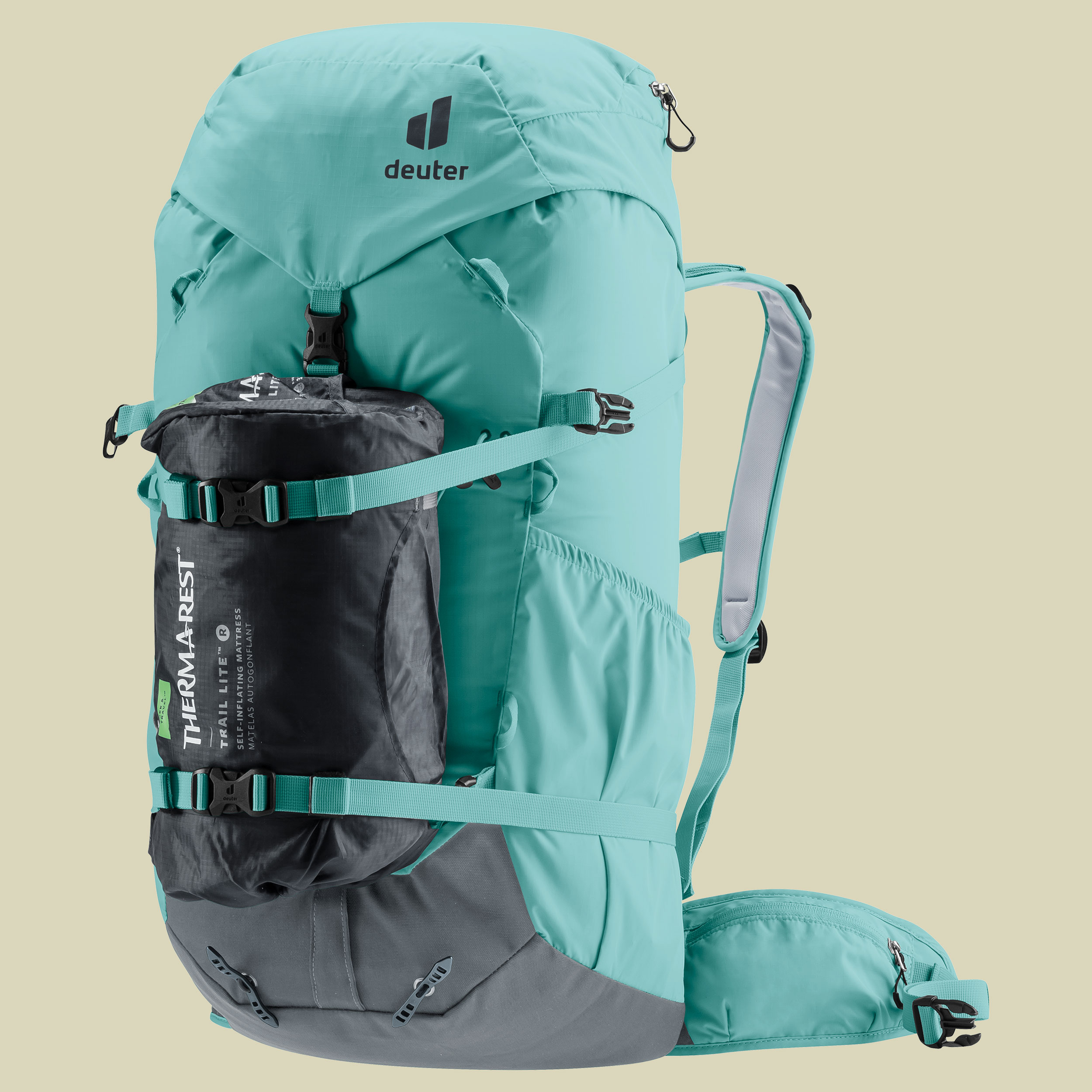 Gravity Expedition 45+ SL Volumen 45 + 12 L Farbe dustblue-graphite Gravity Expedition 45+ SL Volumen 45 + 12 L Farbe dustblue-graphite