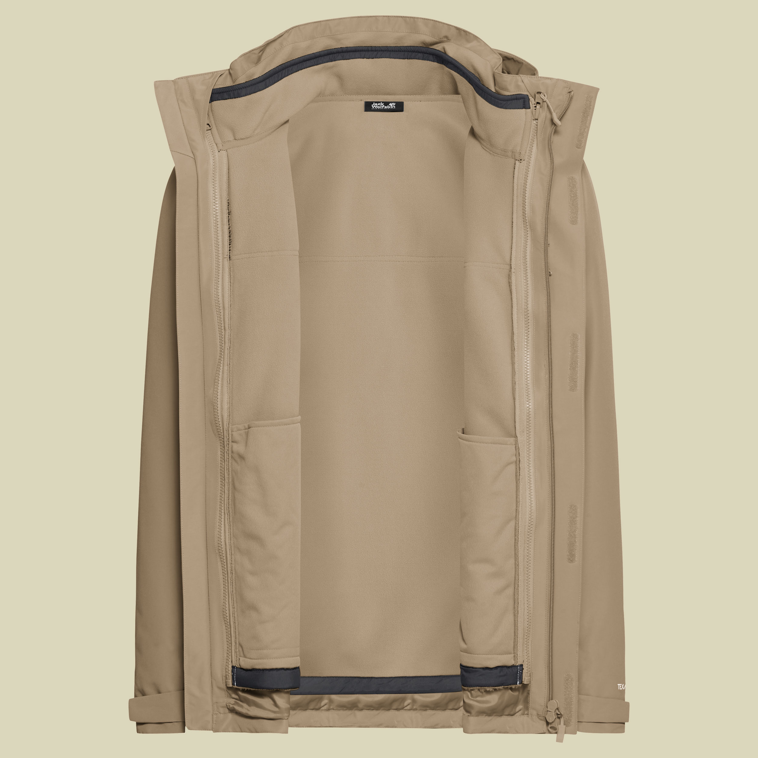 Stonelite 3in1 Jacket Men XXL braun - hazel wood