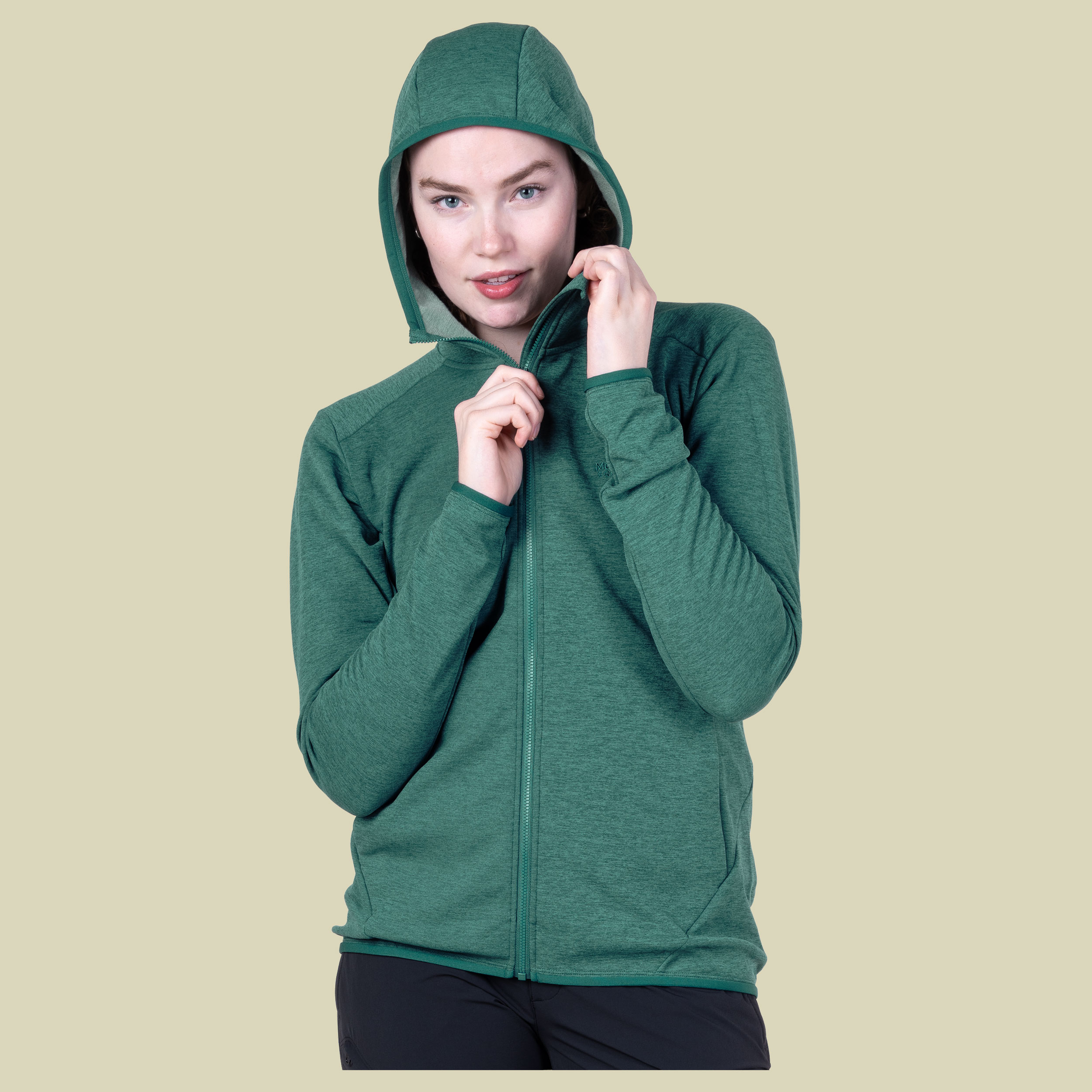 Calico Hooded Jacket Women grün S (10) - sea pine
