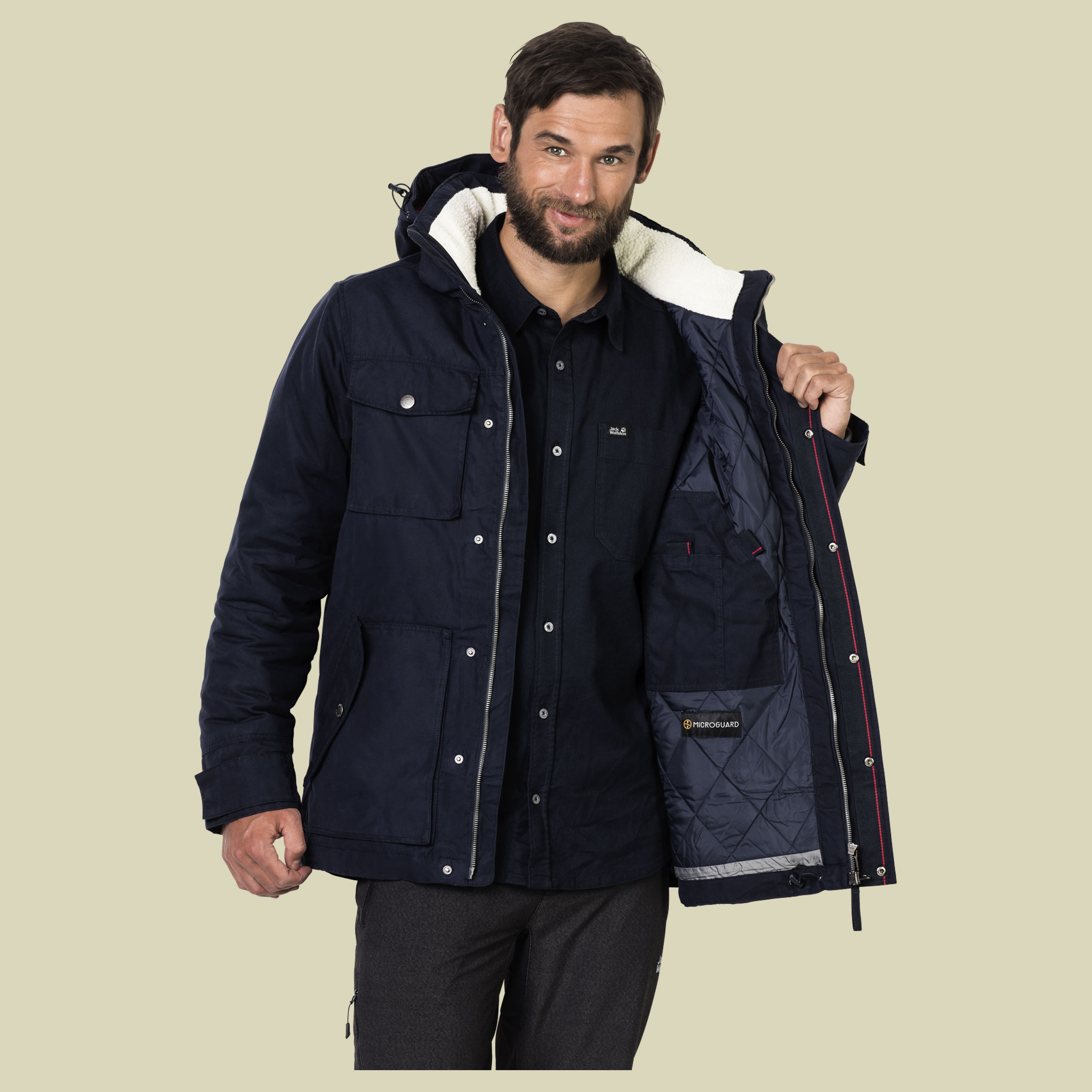 Fort Nelson Jacket Men Größe S Farbe night blue