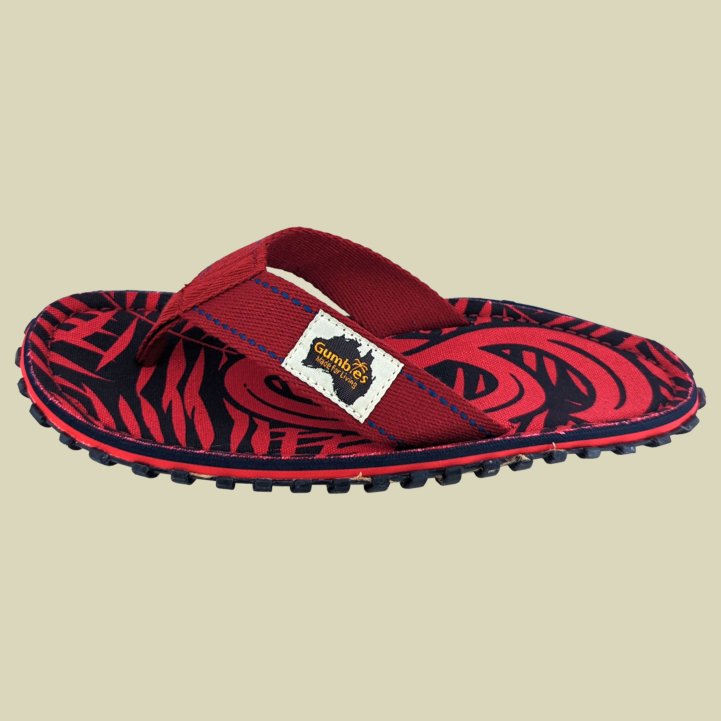 Original Islander mehrfarbig rot UK 6,5 - Farbe red g