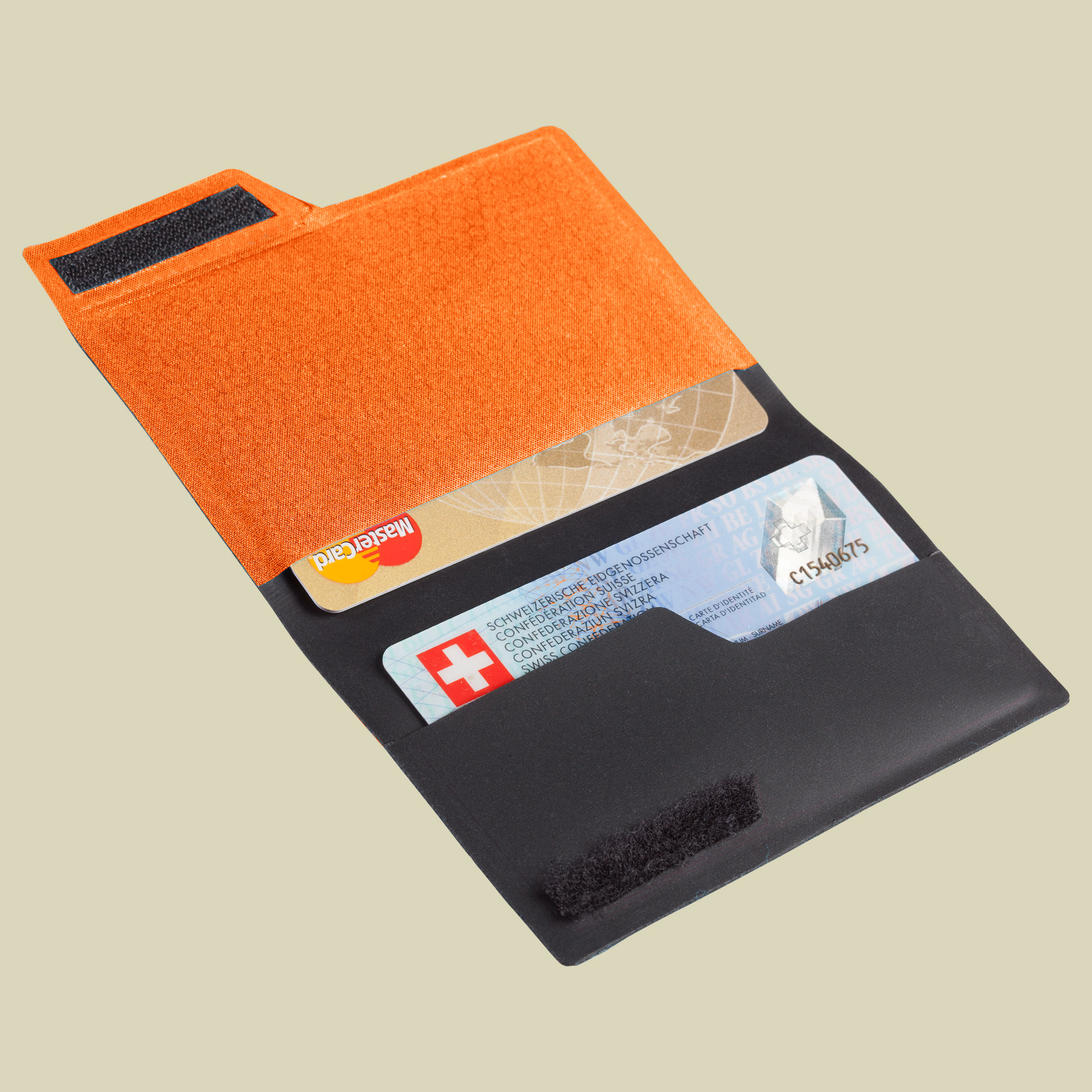 Smart Wallet Ultralight Maße: 9,7 x 7 x 0,2 cm Farbe dark orange