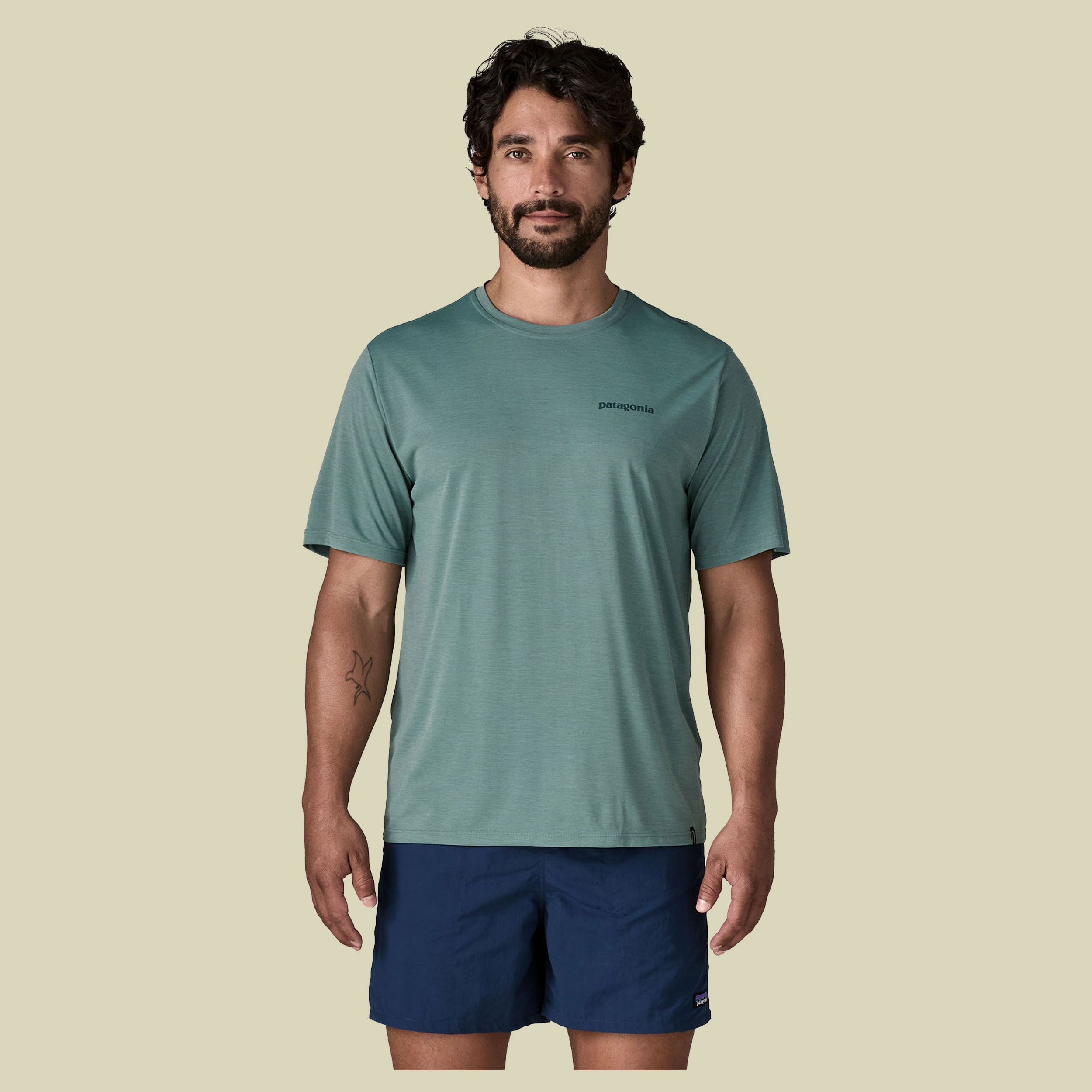 Cap Cool Daily Shirt - Boardshort Logo Men XL blau - blue sage-light blue sage x-dye