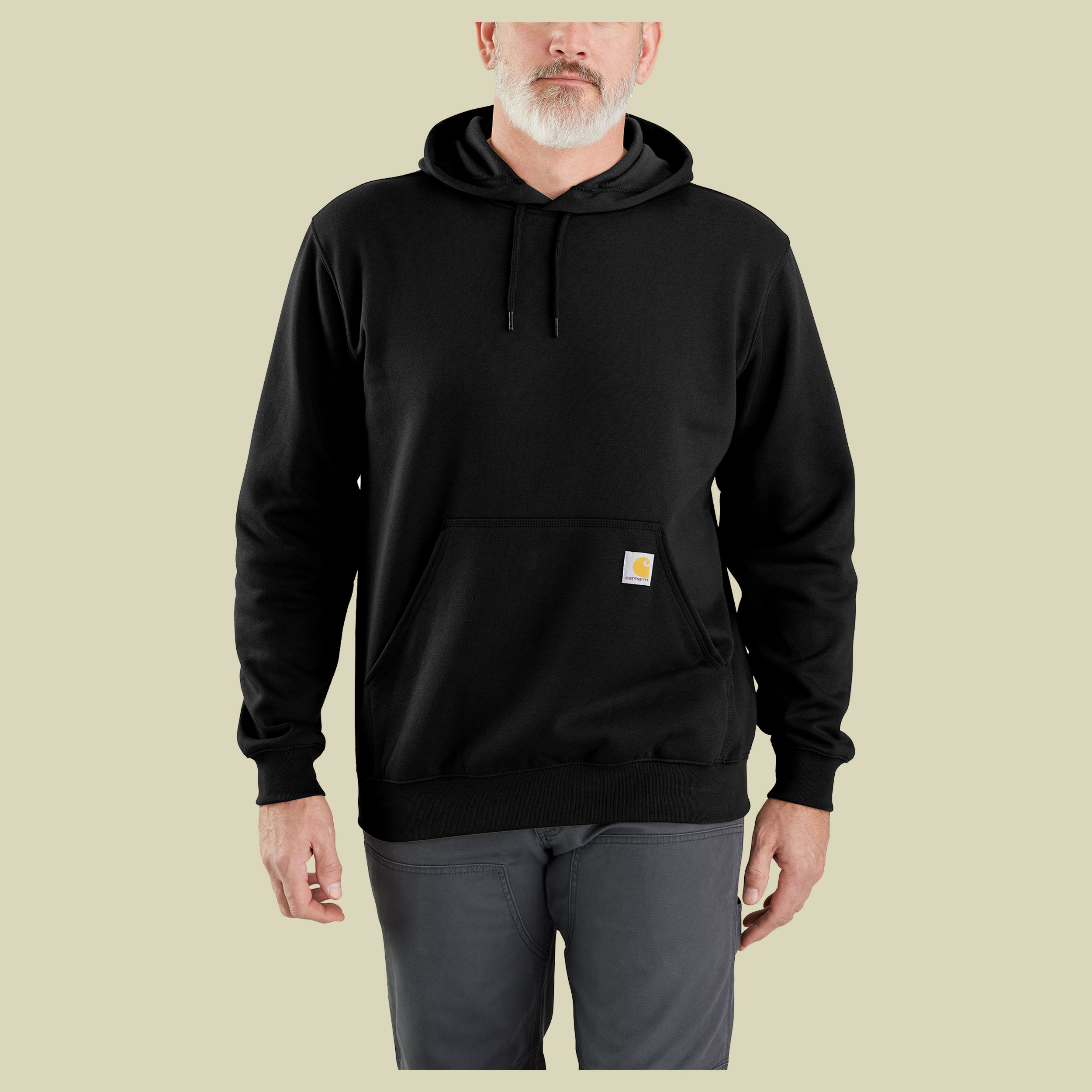 Hooded Sweatshirt Men XS schwarz - black