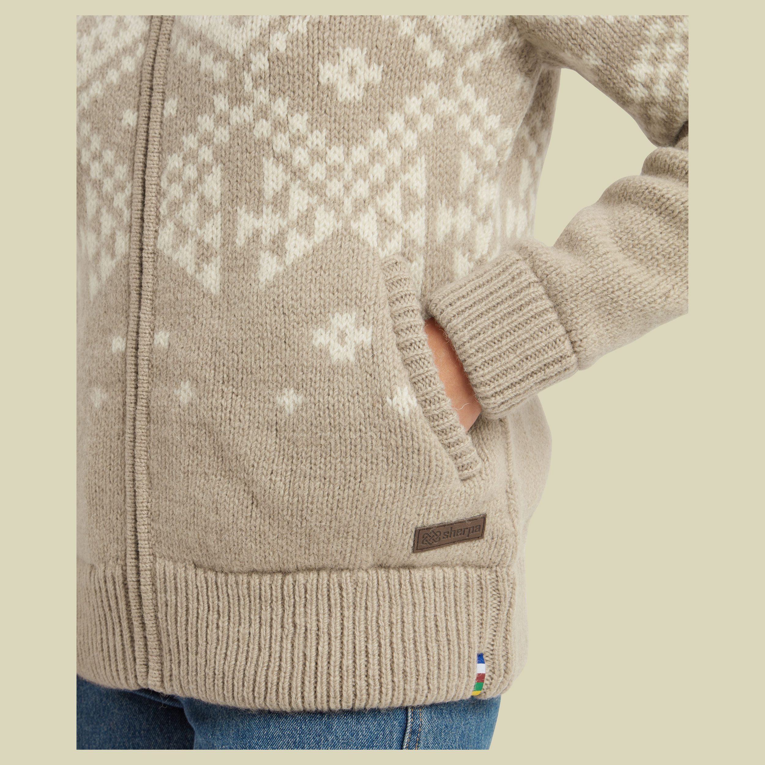 Kirtipur Sweater Women S beige - Farbe cream