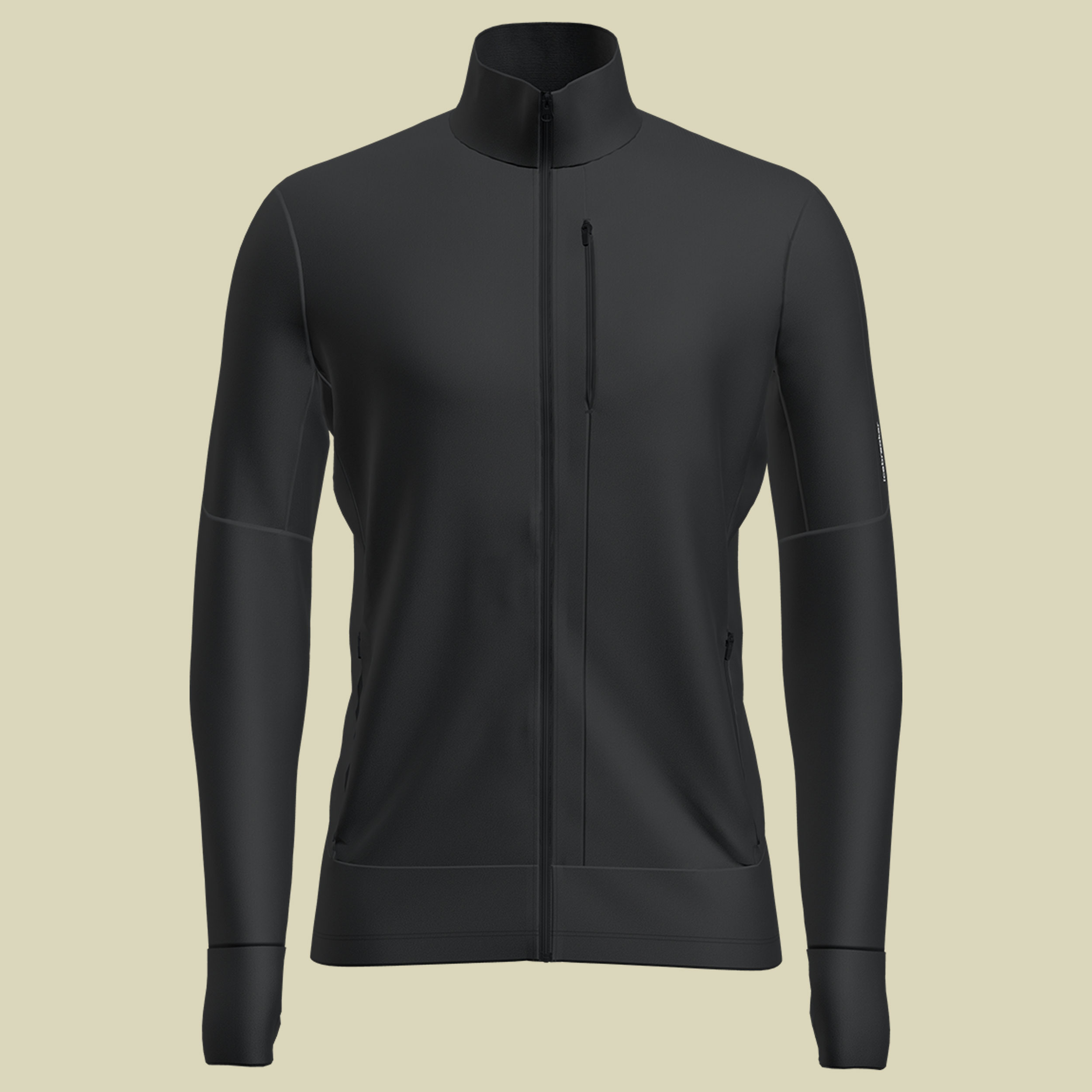 Merino 260 Quantum IV LS Zip Men XXL schwarz II - black