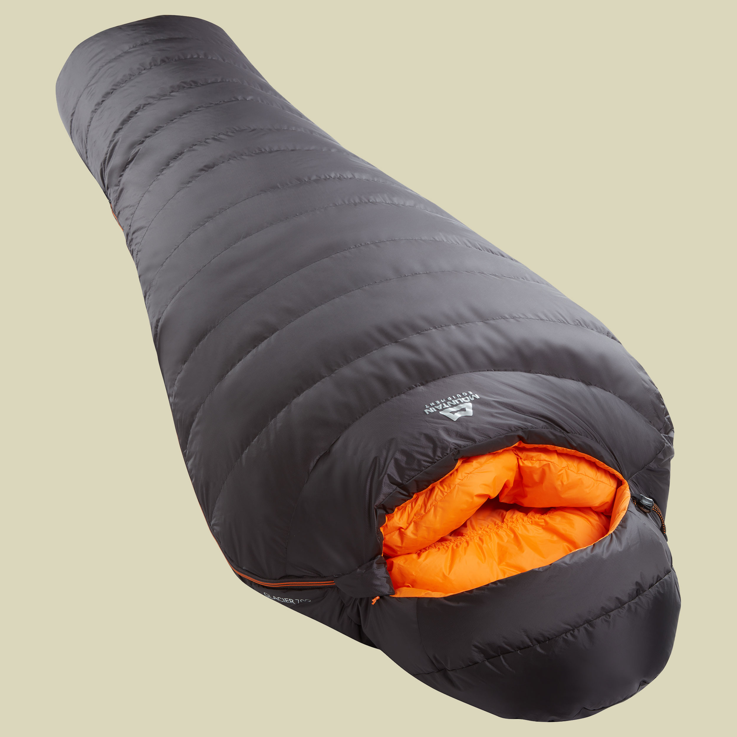 Glacier 700 bis Körpergröße 185 cm (REG) Farbe obsidian, Reißverschluss links