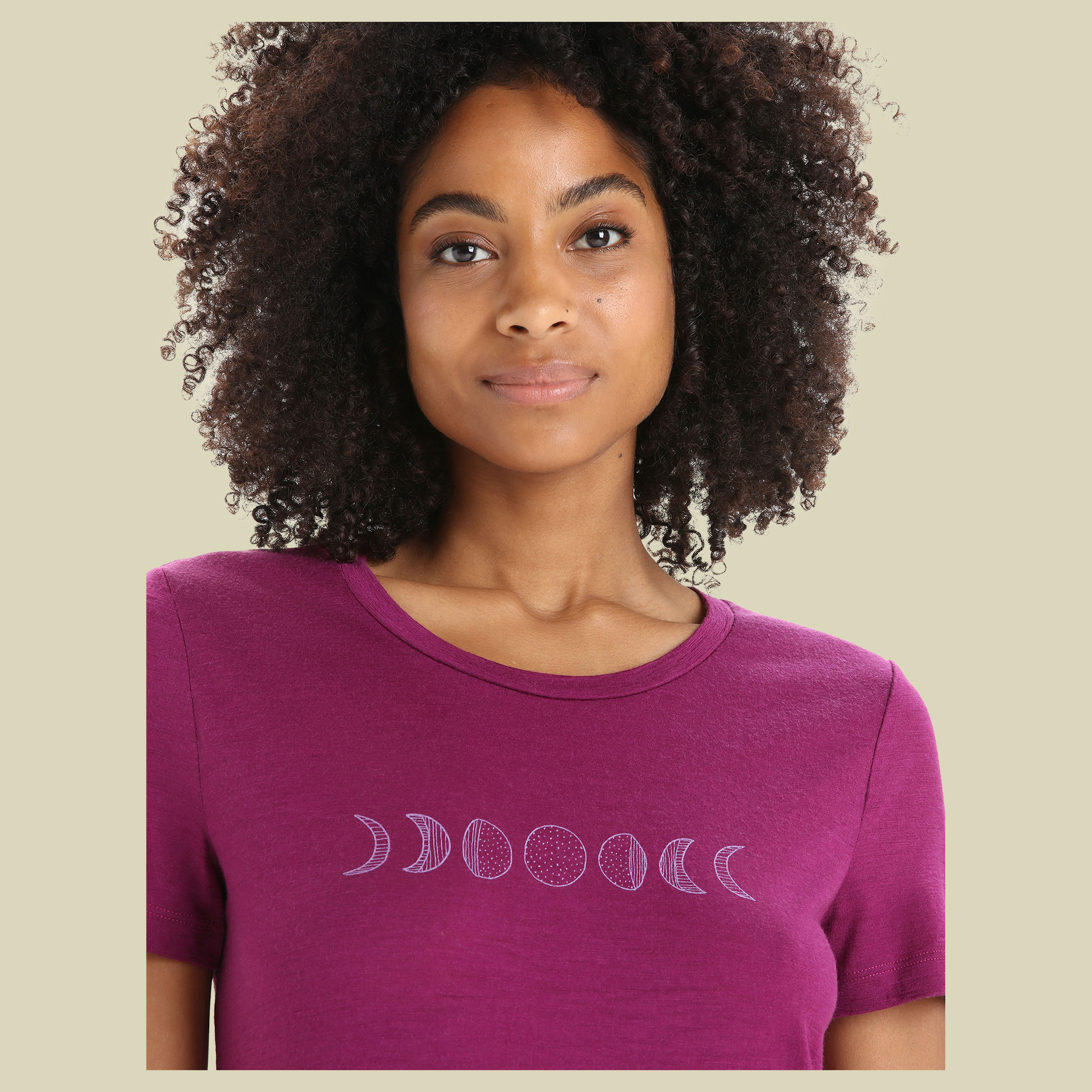 Tech Lite II SS Tee Women Motiv Größe XL Farbe moon phase-go berry