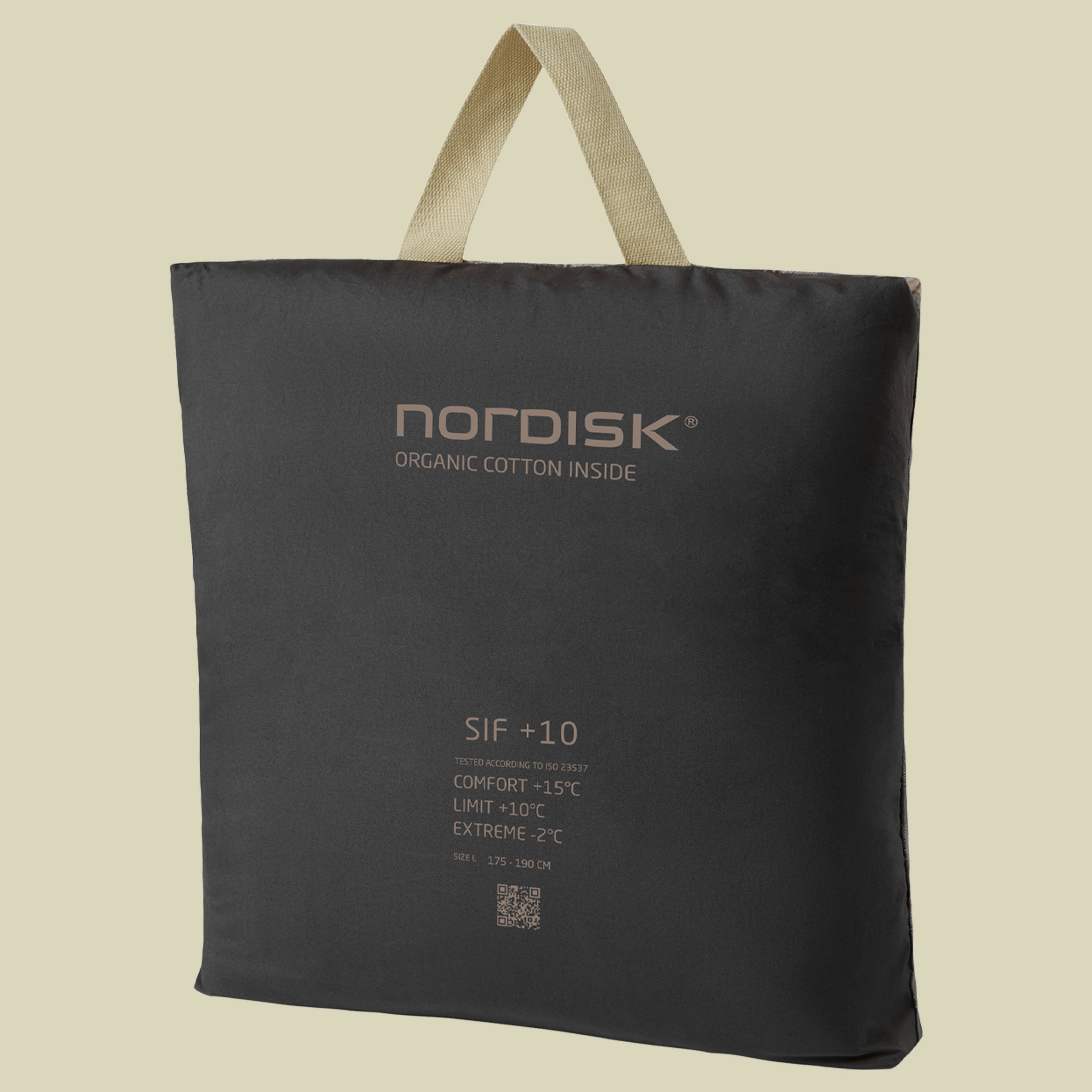 Sif +10° Blanket Schlafsack XL schwarz - obsidian black