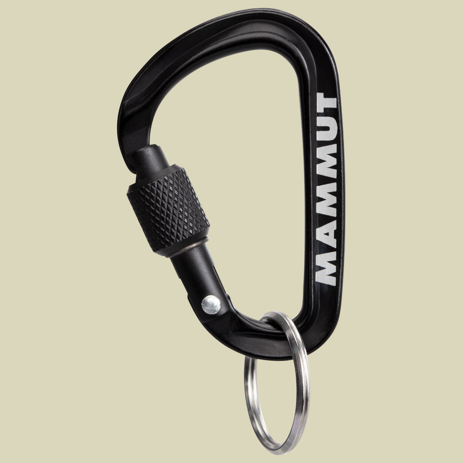 Mammut Mini Carabiner Classic Screwgate S Größe one size Farbe black