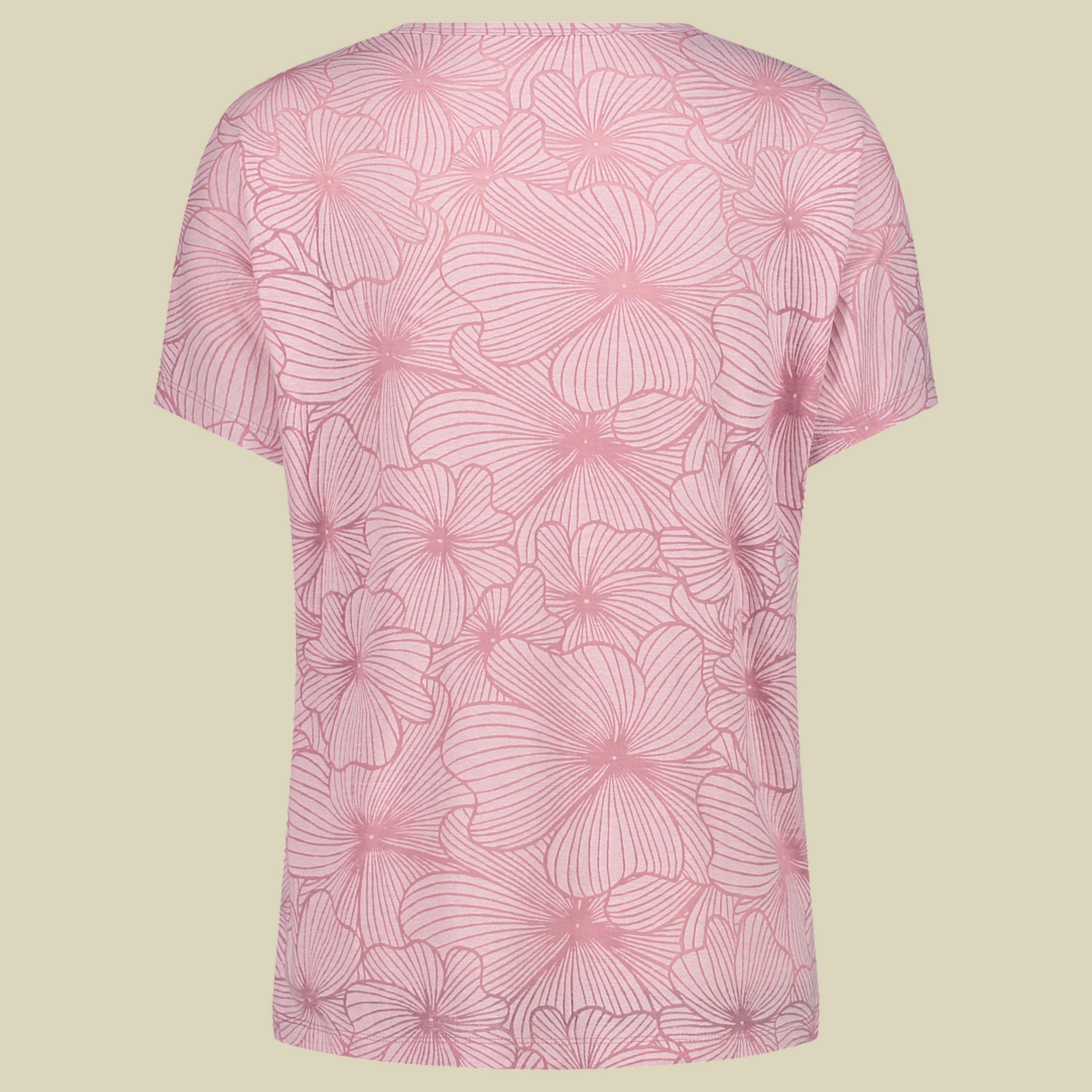 Woman T-Shirt Burn Out Jersey 33N7976 Größe 36 Farbe C602fard