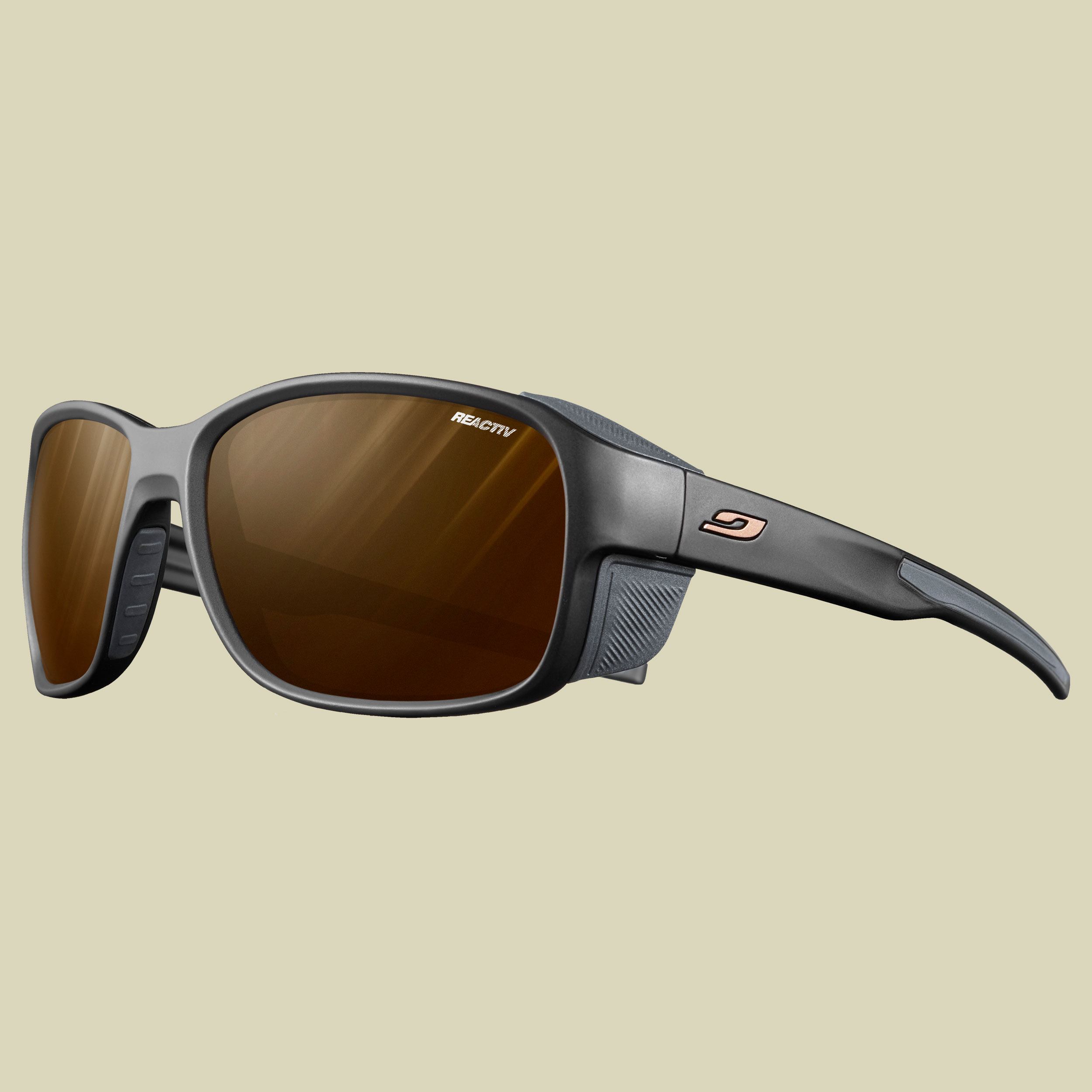 Montebianco 2 Reactiv 2-4 Polarized Farbe: schwarz/grau