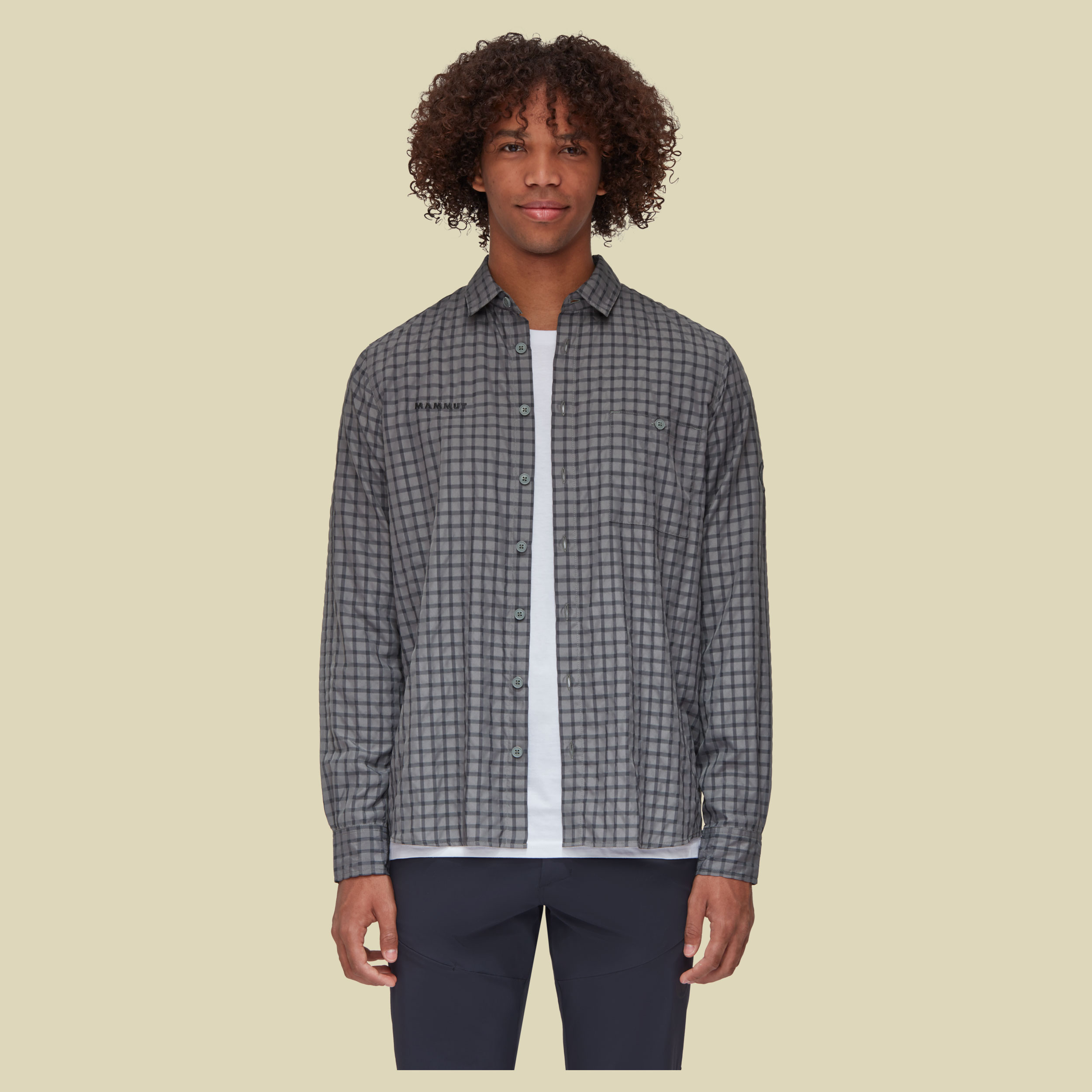 Lenni Longsleeve Shirt Men Größe L  Farbe titanium-phantom