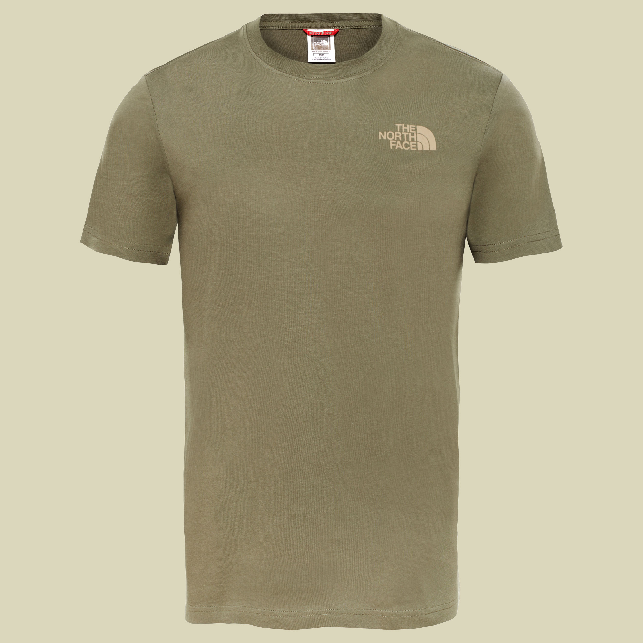 S/S Redbox Celebration Tee Men Größe XL Farbe new taupe green