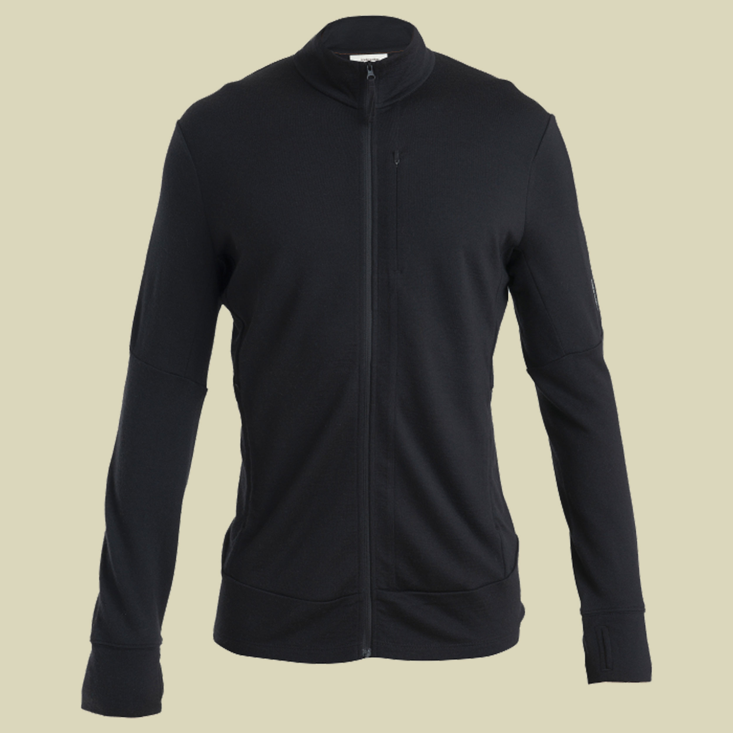 Merino 260 Quantum IV LS Zip Men S schwarz - black