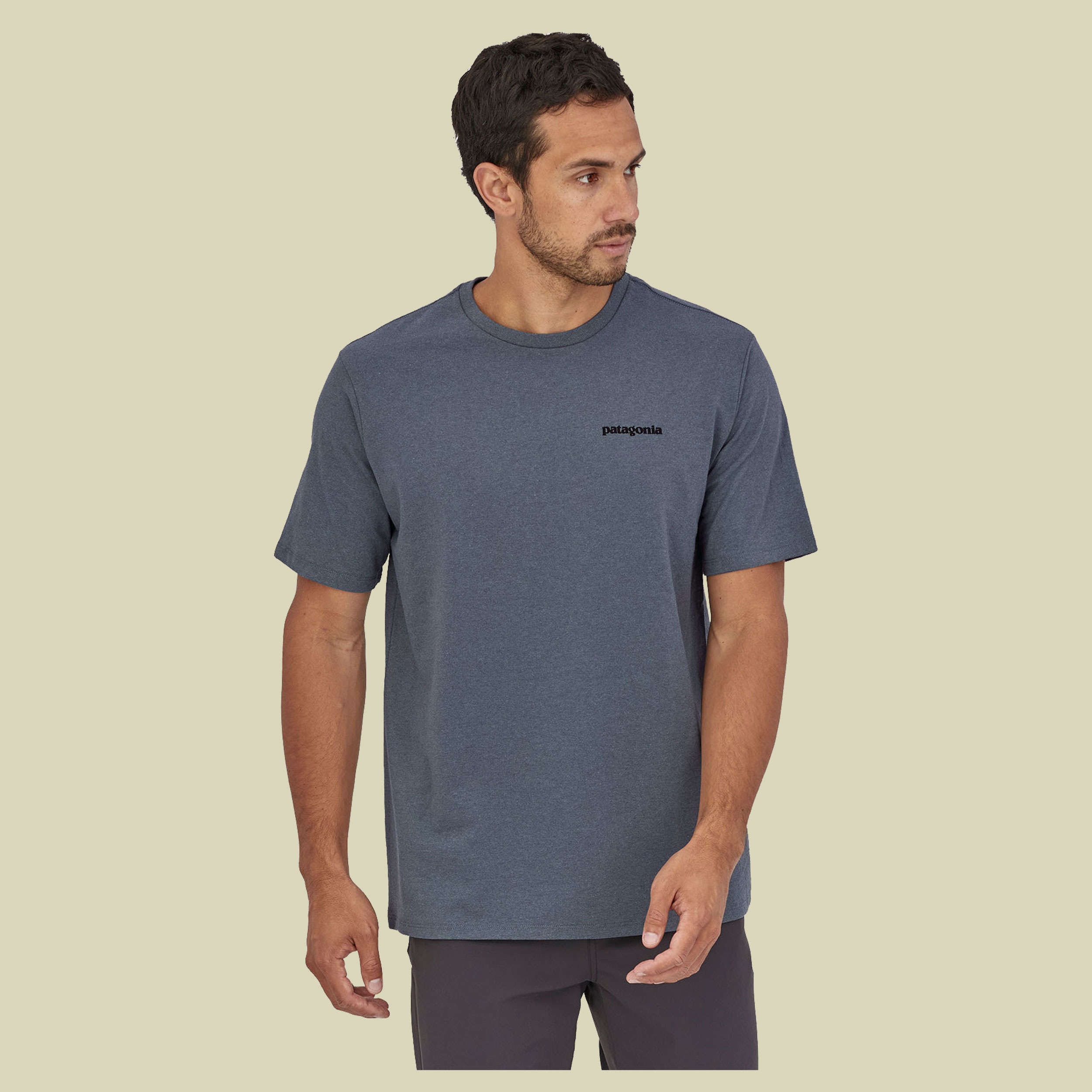 P-6 Logo Responsibili-Tee Men Größe M  Farbe plume grey